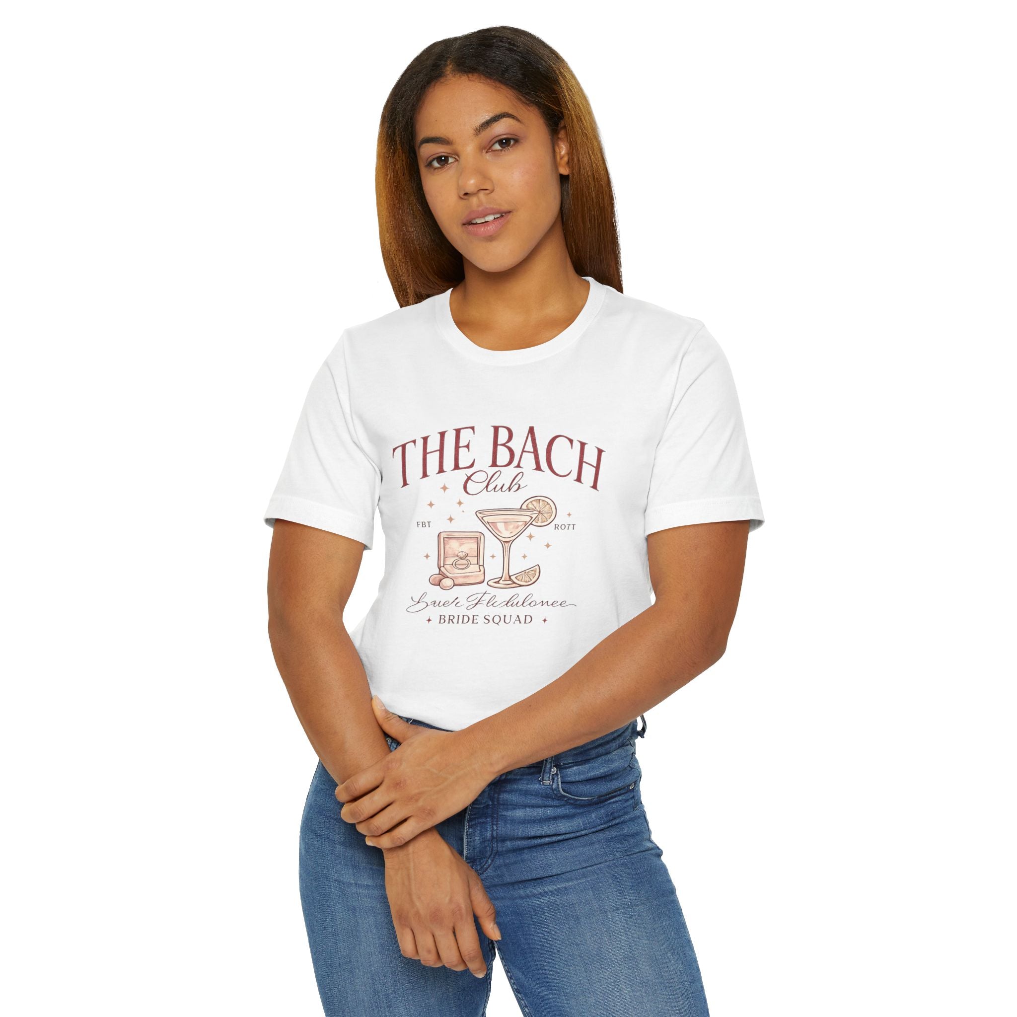 Bach Club Bride Squad T-Shirt — Bachelorette Party Cocktail Tee