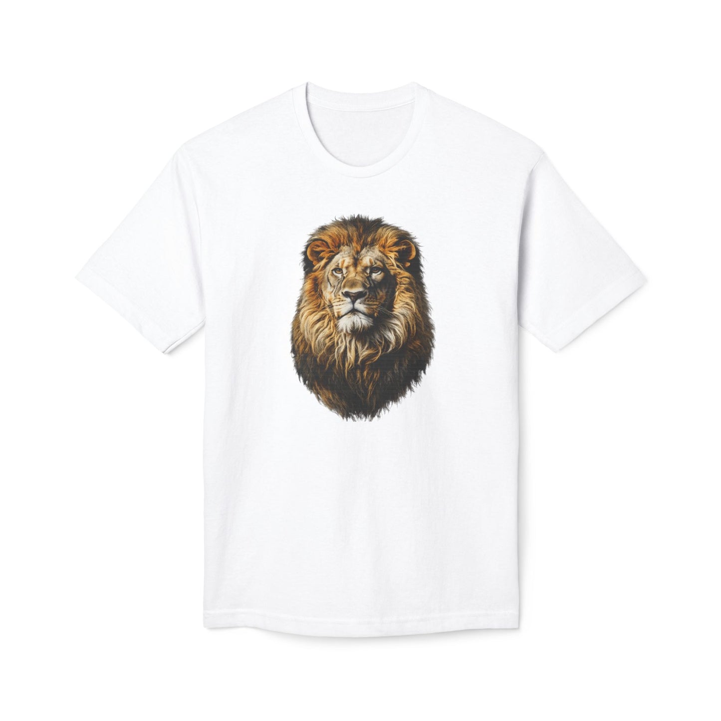 Lion Head Graphic T-Shirt – Majestic Wildlife Tee