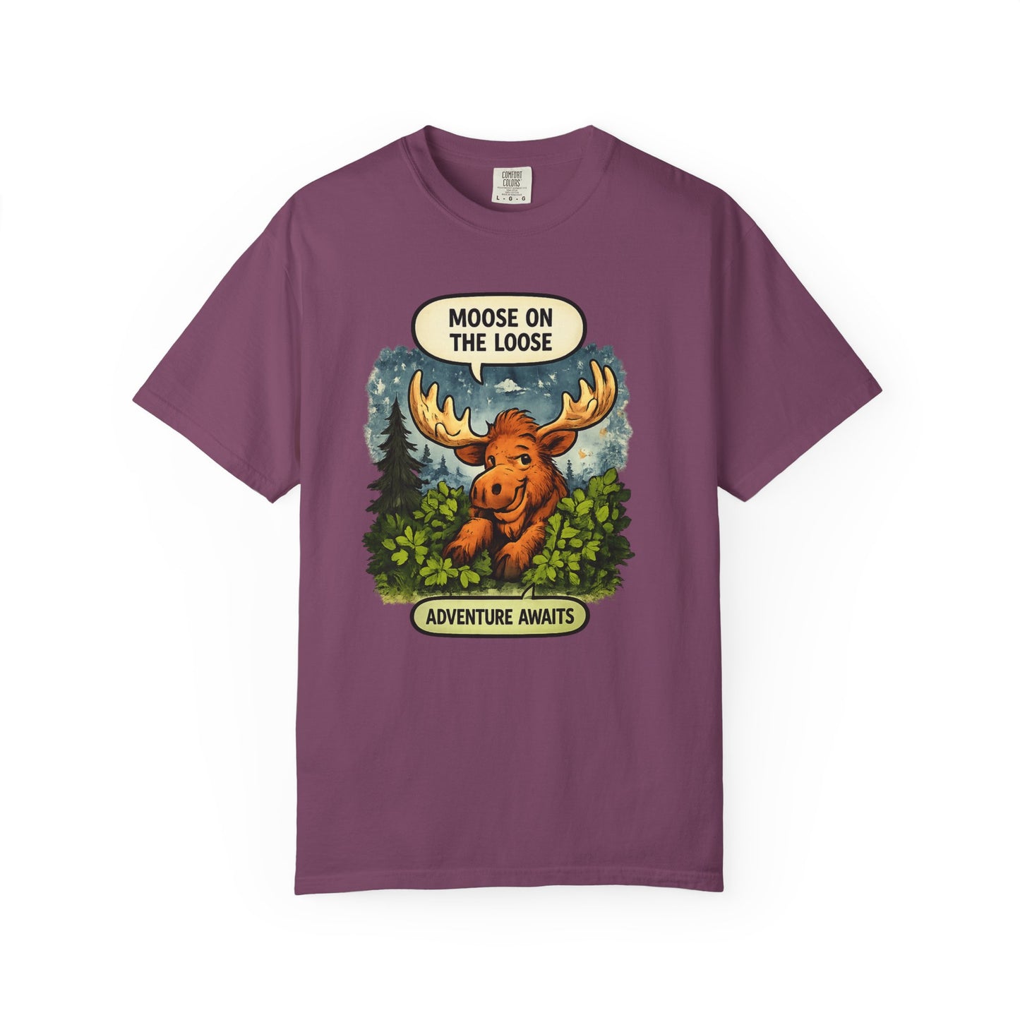 Moose On The Loose Adventure T-Shirt