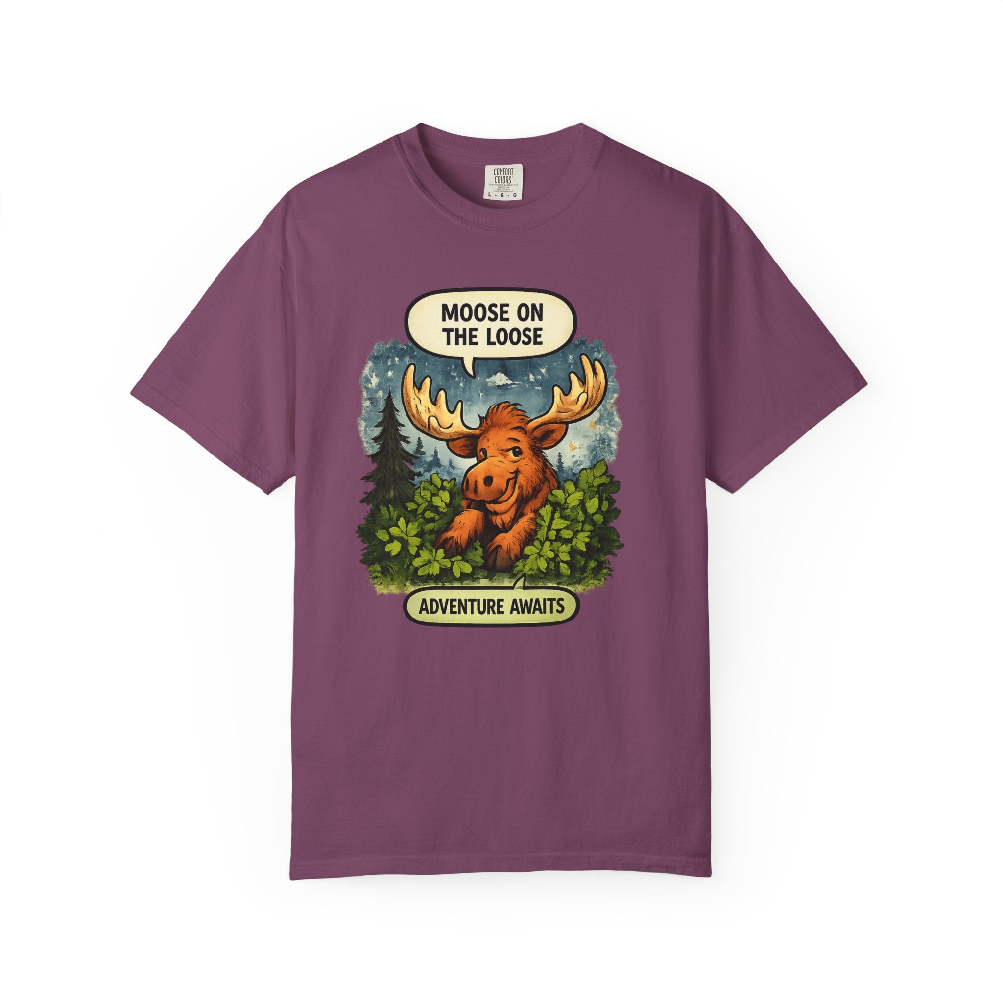 Moose On The Loose Adventure T-Shirt