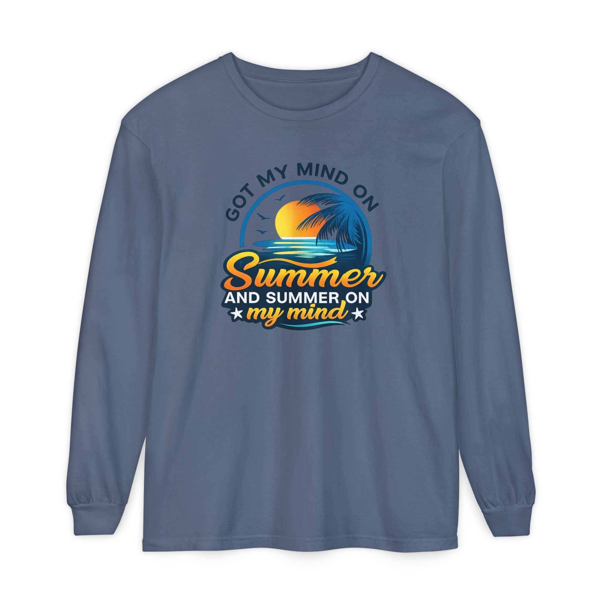 Summer On My Mind Long Sleeve Tee
