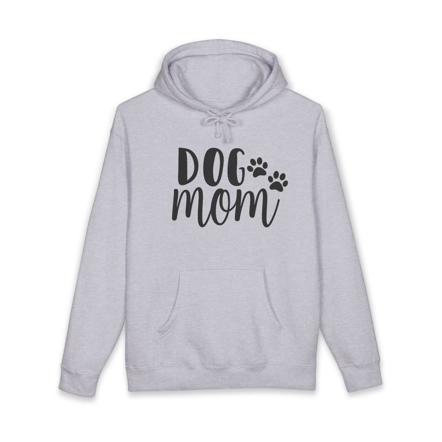 Dog Mom Hoodie — Cute Paw Print Sweatshirt for Dog Lovers