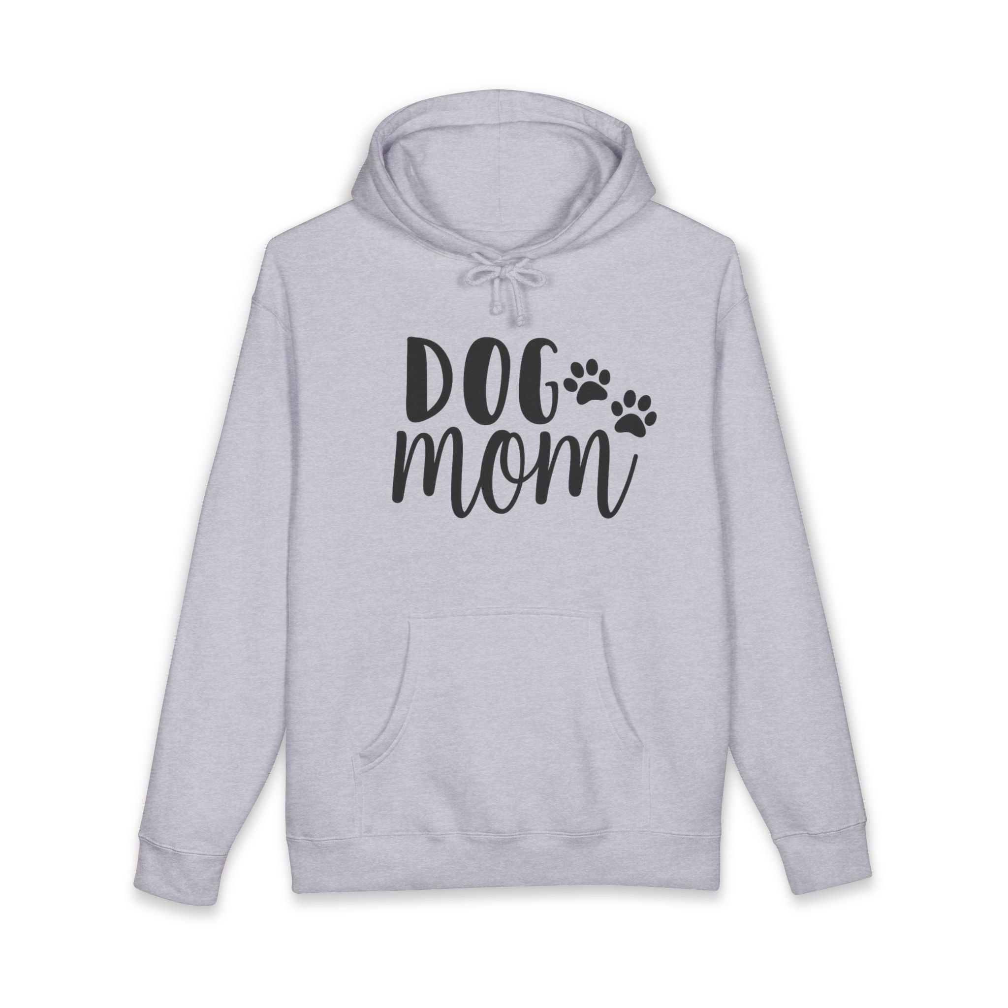 Dog Mom Hoodie — Cute Paw Print Sweatshirt for Dog Lovers
