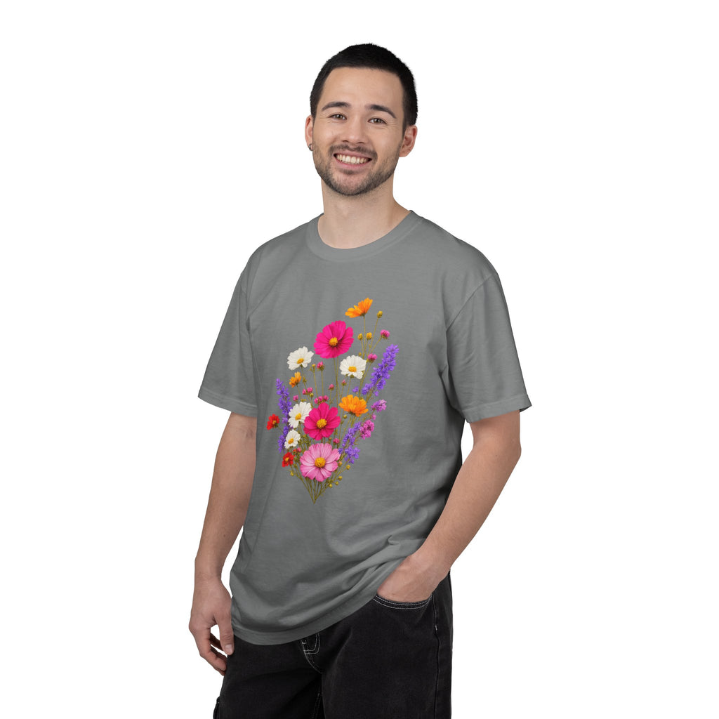 Floral Bouquet T-Shirt — Vintage Wildflower Garden Tee