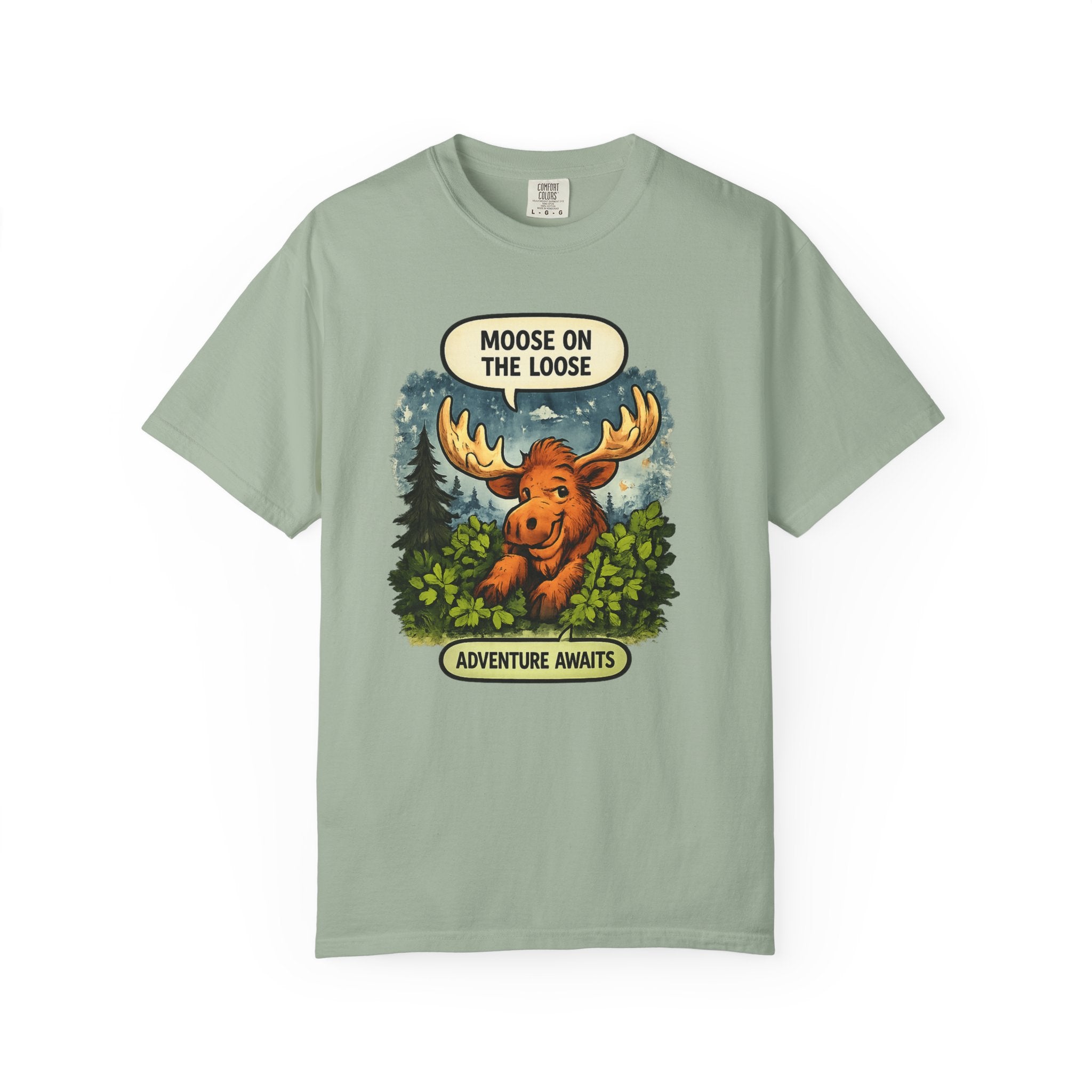 Moose On The Loose Adventure T-Shirt