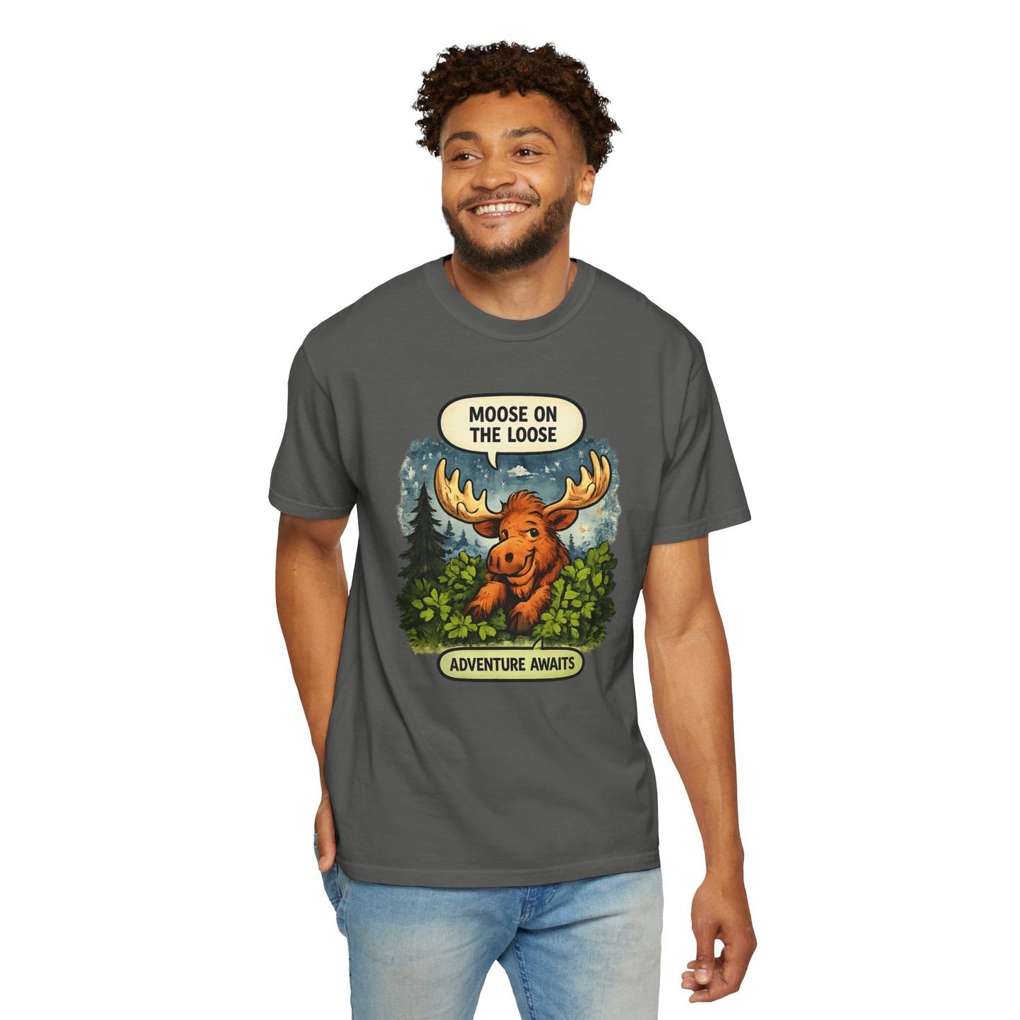 Moose On The Loose Adventure T-Shirt