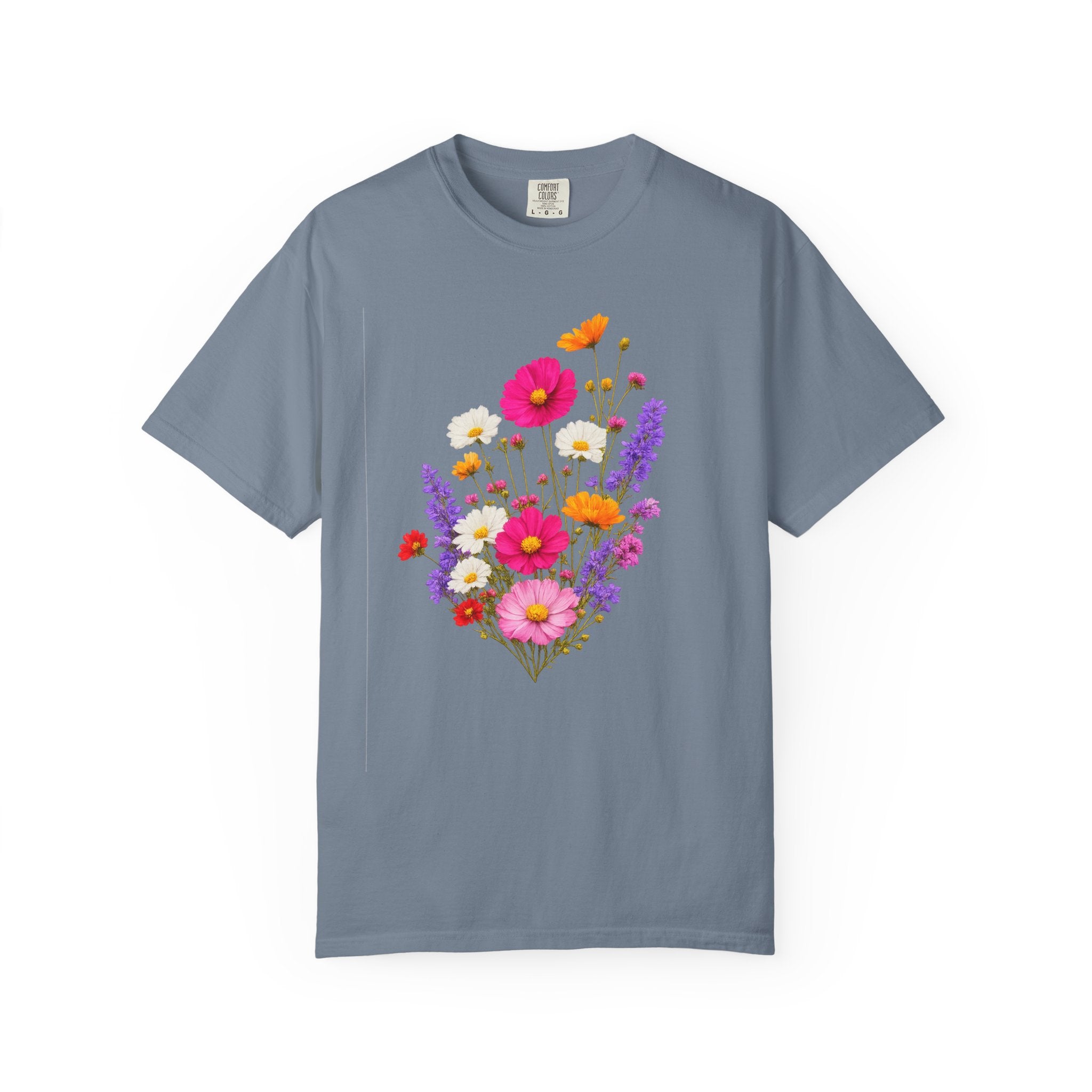 Floral Bouquet T-Shirt — Vintage Wildflower Garden Tee