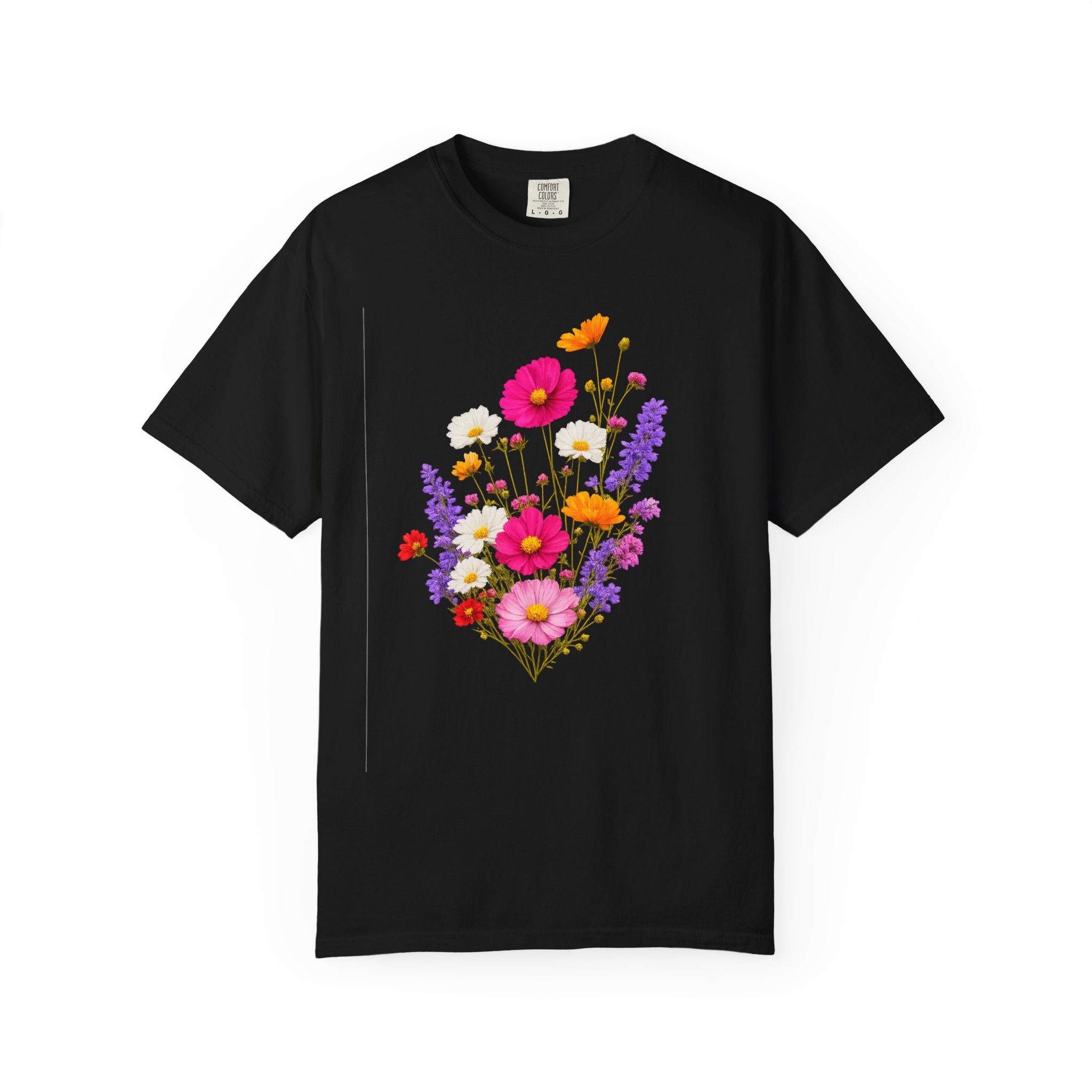 Floral Bouquet T-Shirt — Vintage Wildflower Garden Tee