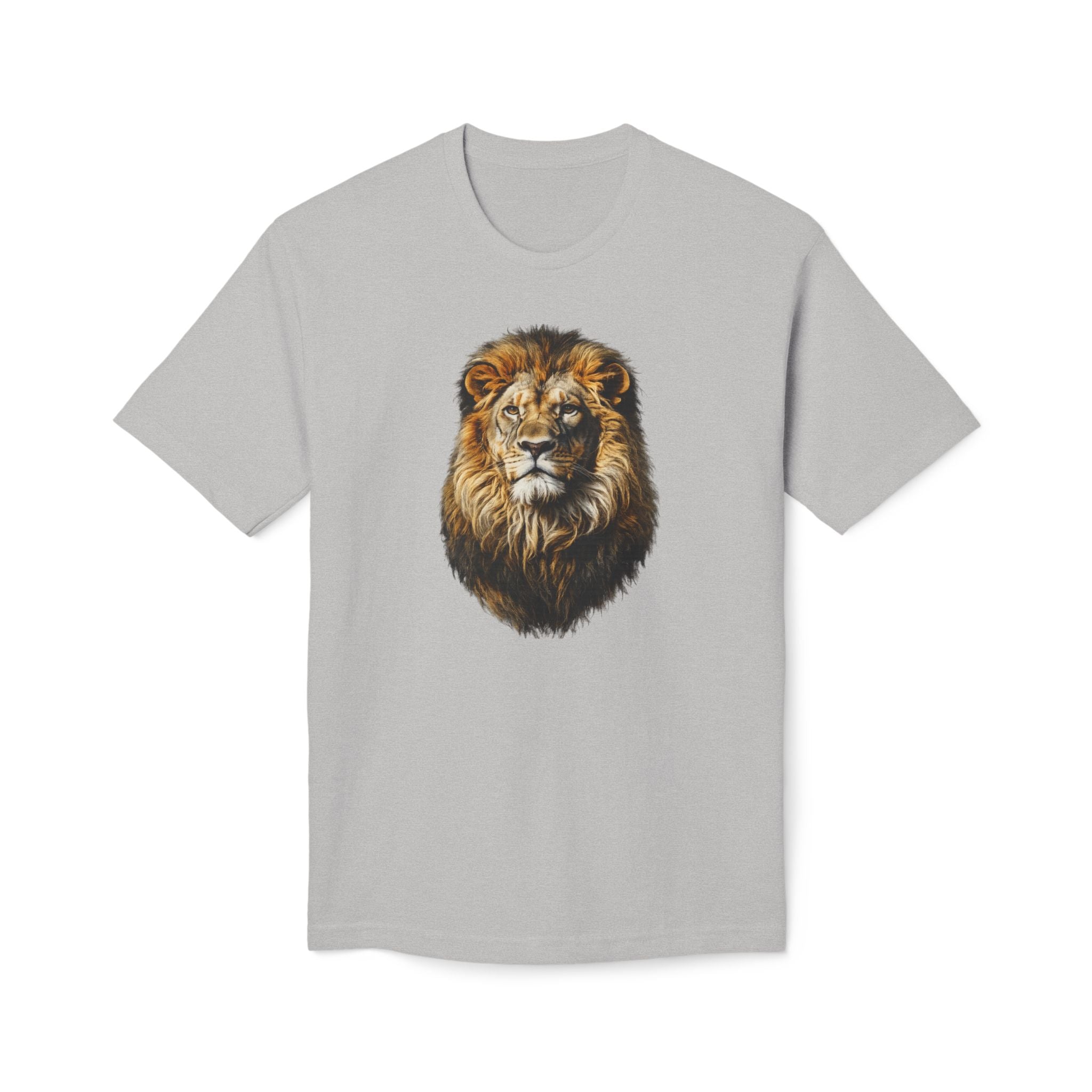 Lion Head Graphic T-Shirt – Majestic Wildlife Tee