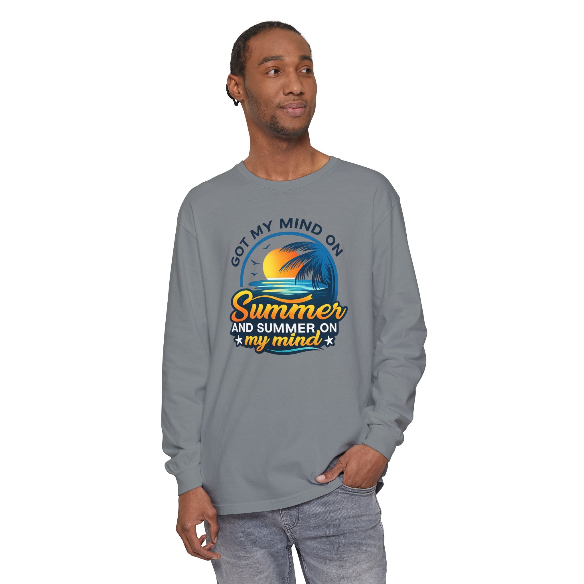 Summer On My Mind Long Sleeve Tee