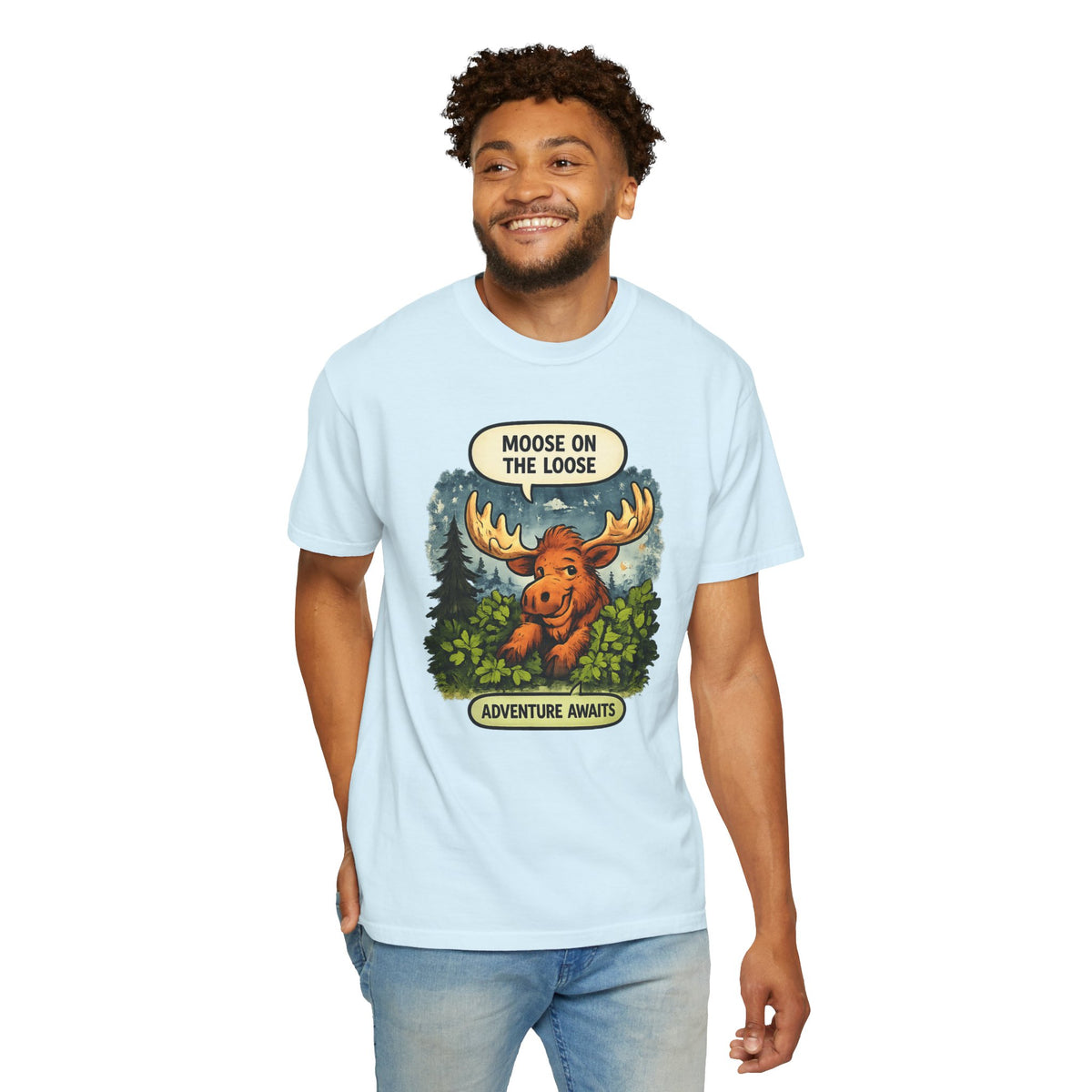 Moose On The Loose Adventure T-Shirt