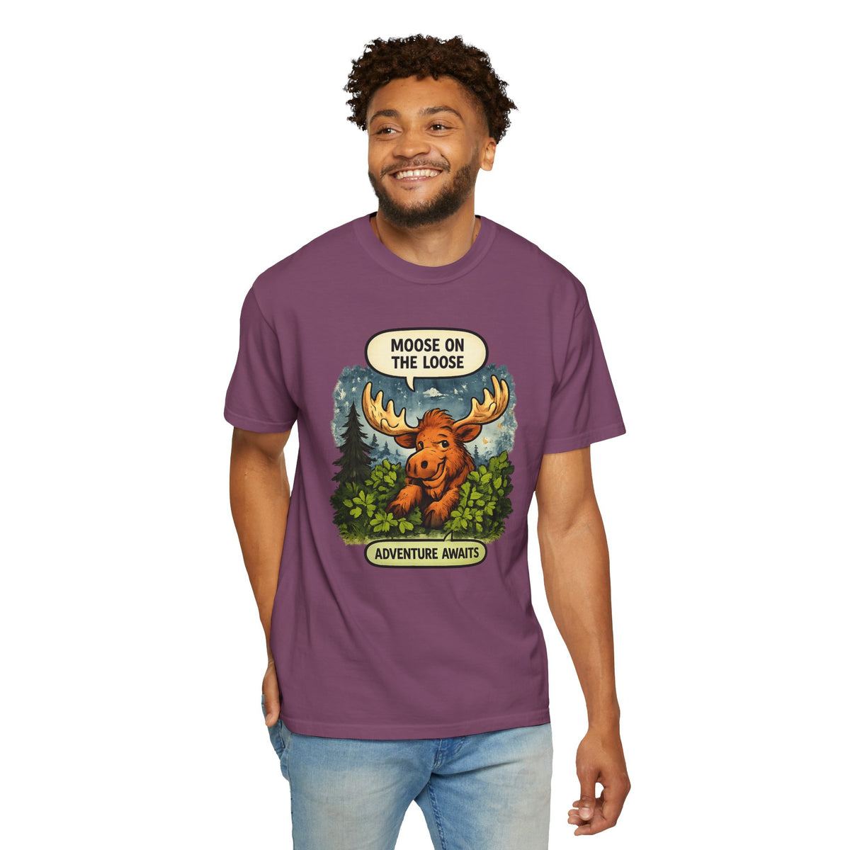 Moose On The Loose Adventure T-Shirt