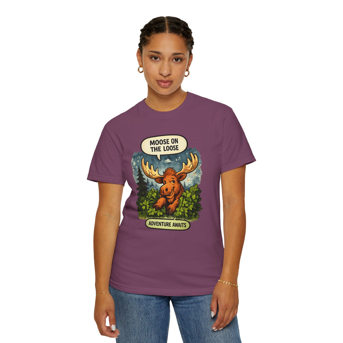 Moose On The Loose Adventure T-Shirt