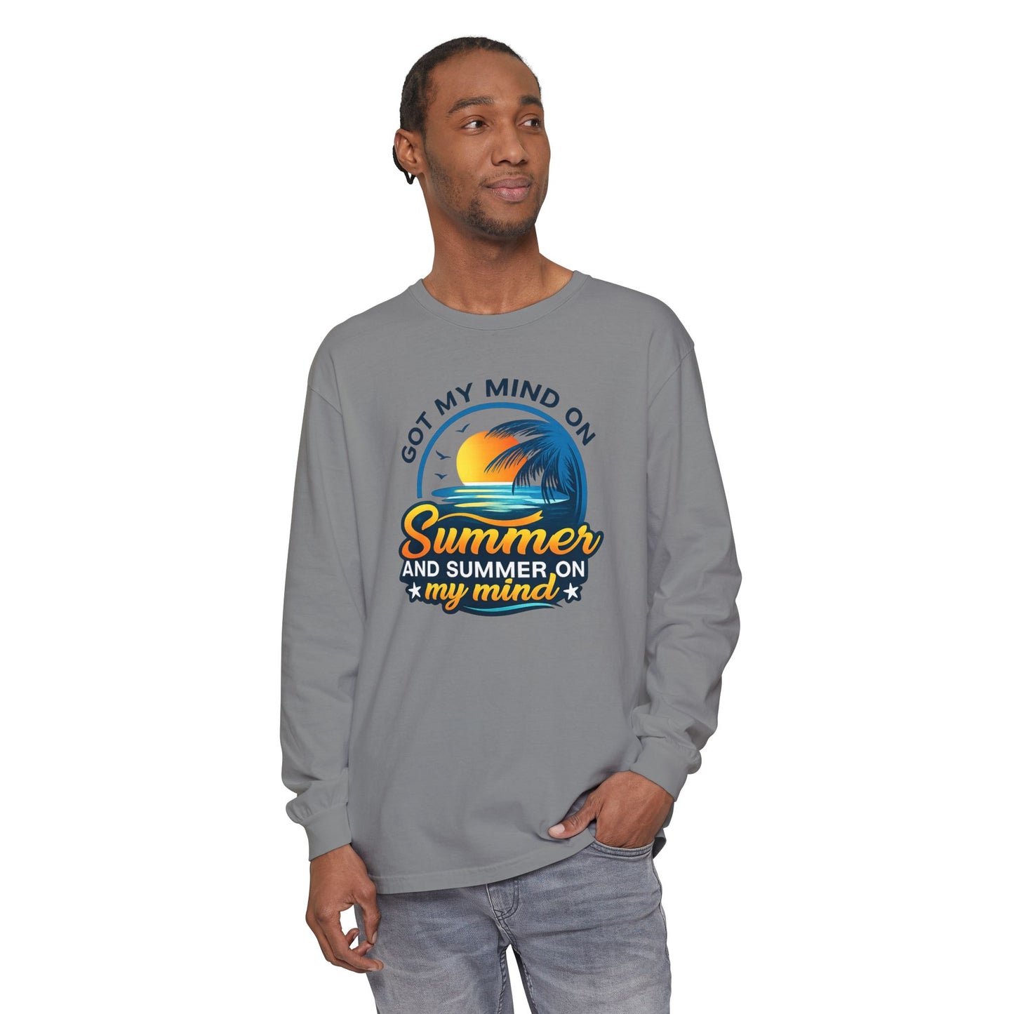 Summer On My Mind Long Sleeve Tee