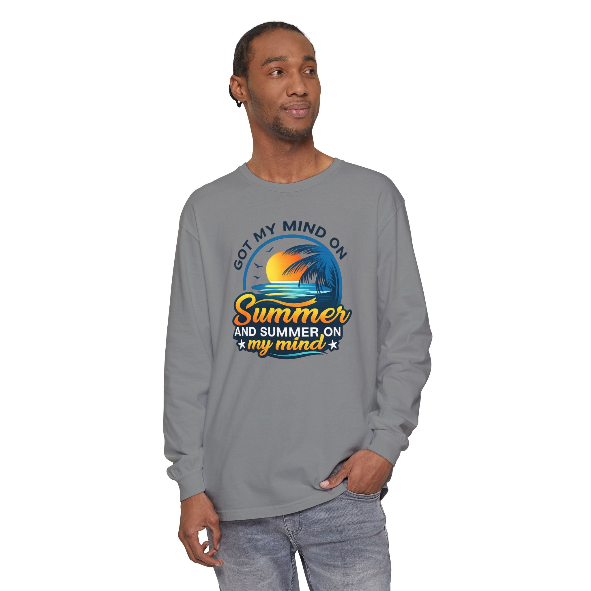 Summer On My Mind Long Sleeve Tee