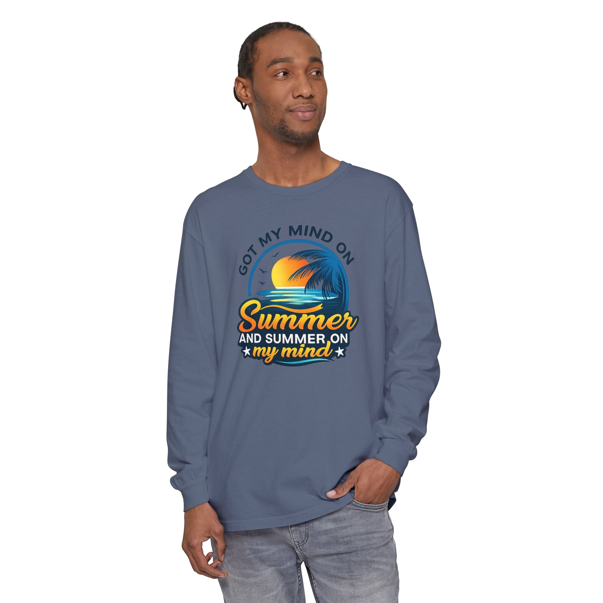 Summer On My Mind Long Sleeve Tee