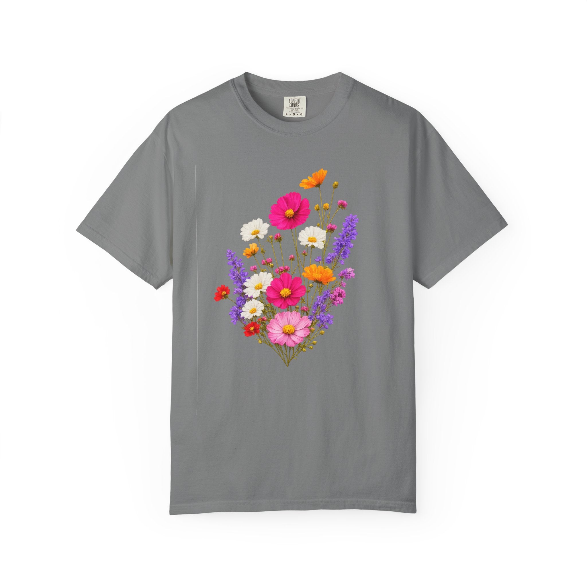 Floral Bouquet T-Shirt — Vintage Wildflower Garden Tee