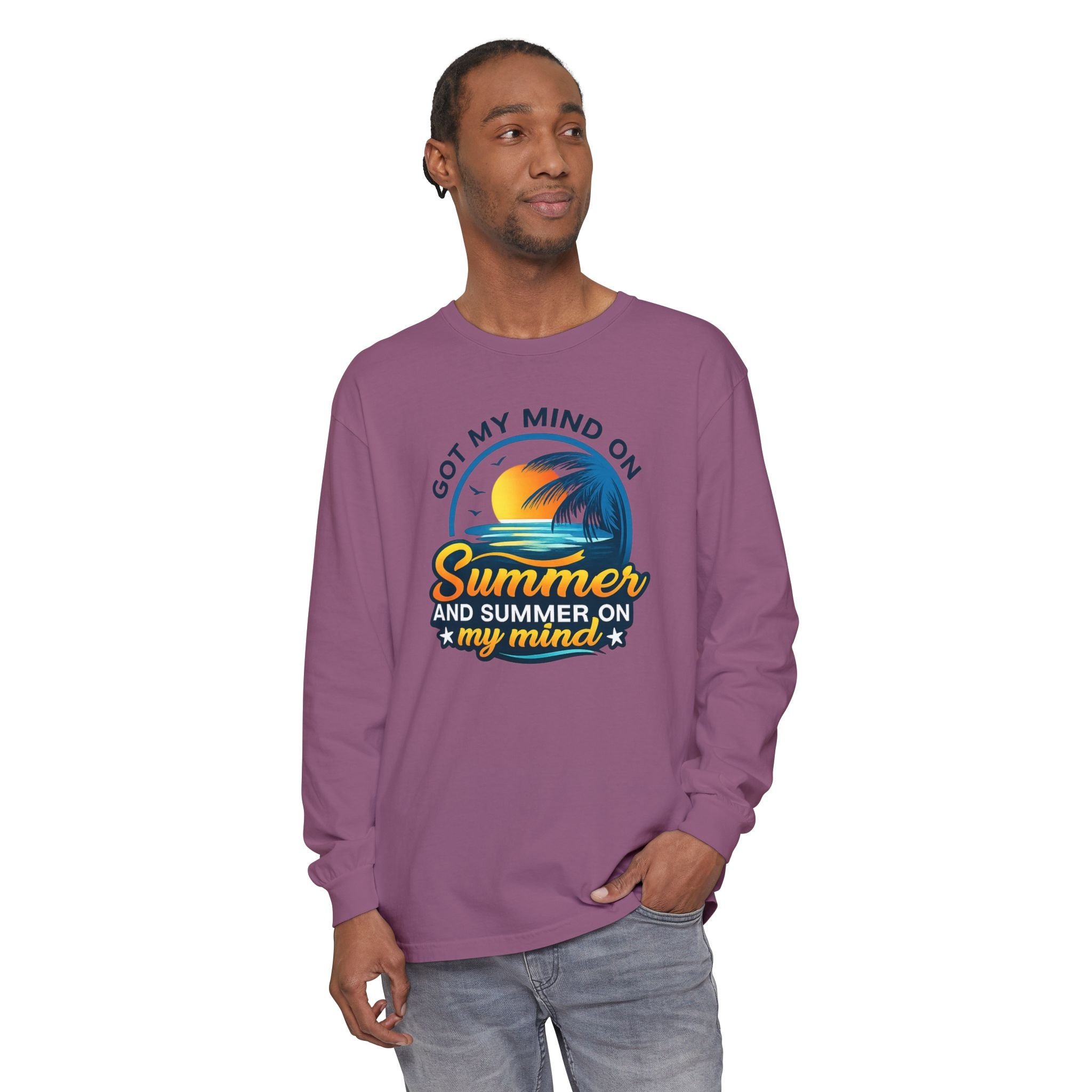 Summer On My Mind Long Sleeve Tee