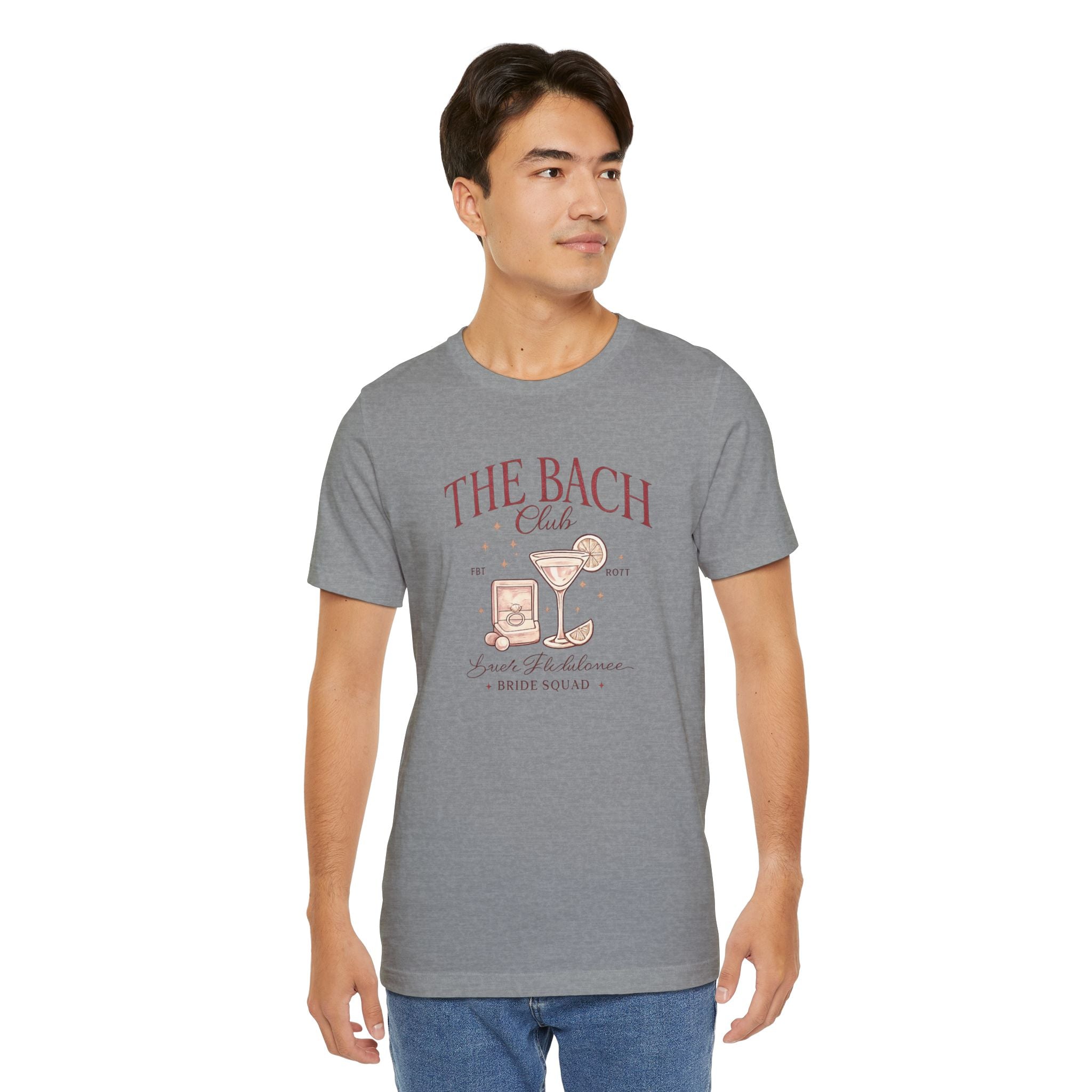Bach Club Bride Squad T-Shirt — Bachelorette Party Cocktail Tee