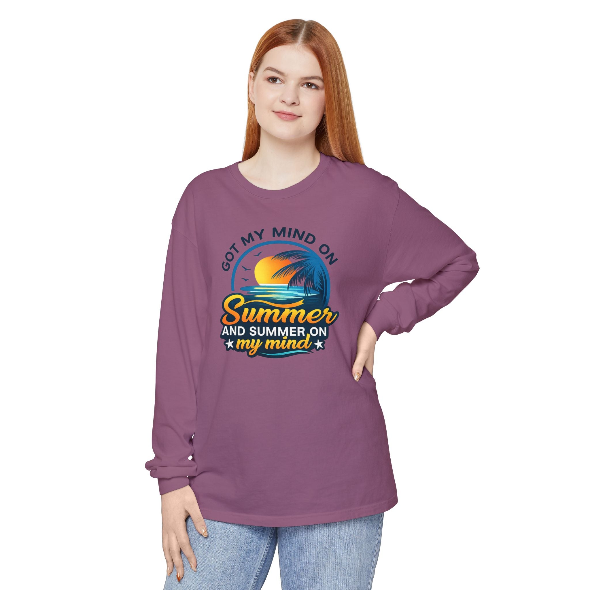 Summer On My Mind Long Sleeve Tee