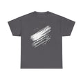 Abstract Brushstroke T-Shirt — Minimal Black Paint Stroke Tee