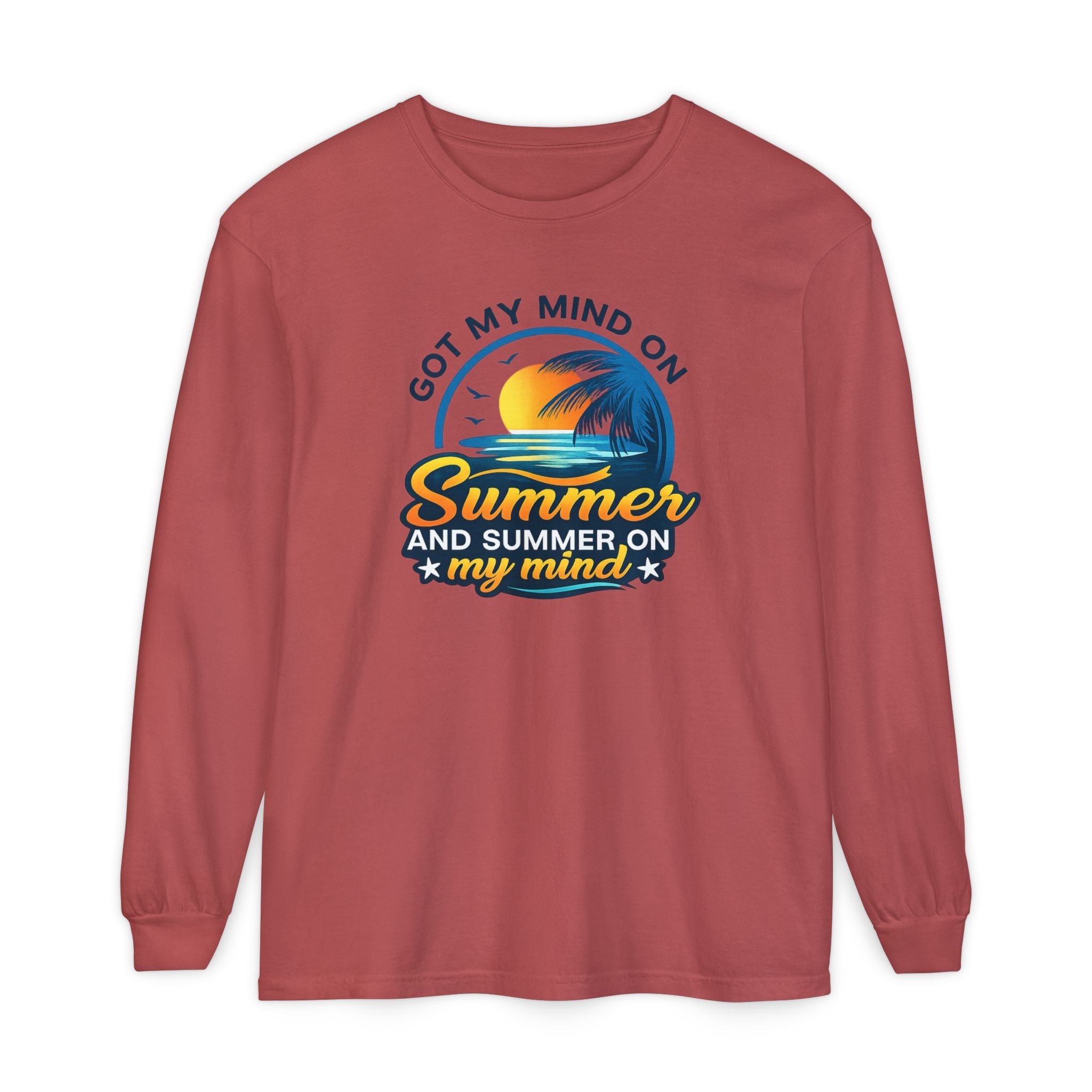 Summer On My Mind Long Sleeve Tee