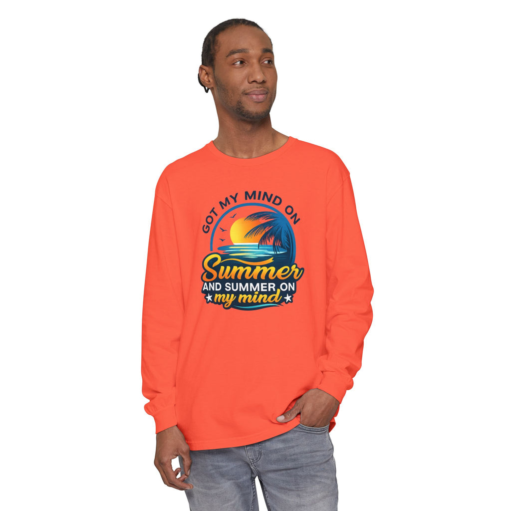 Summer On My Mind Long Sleeve Tee