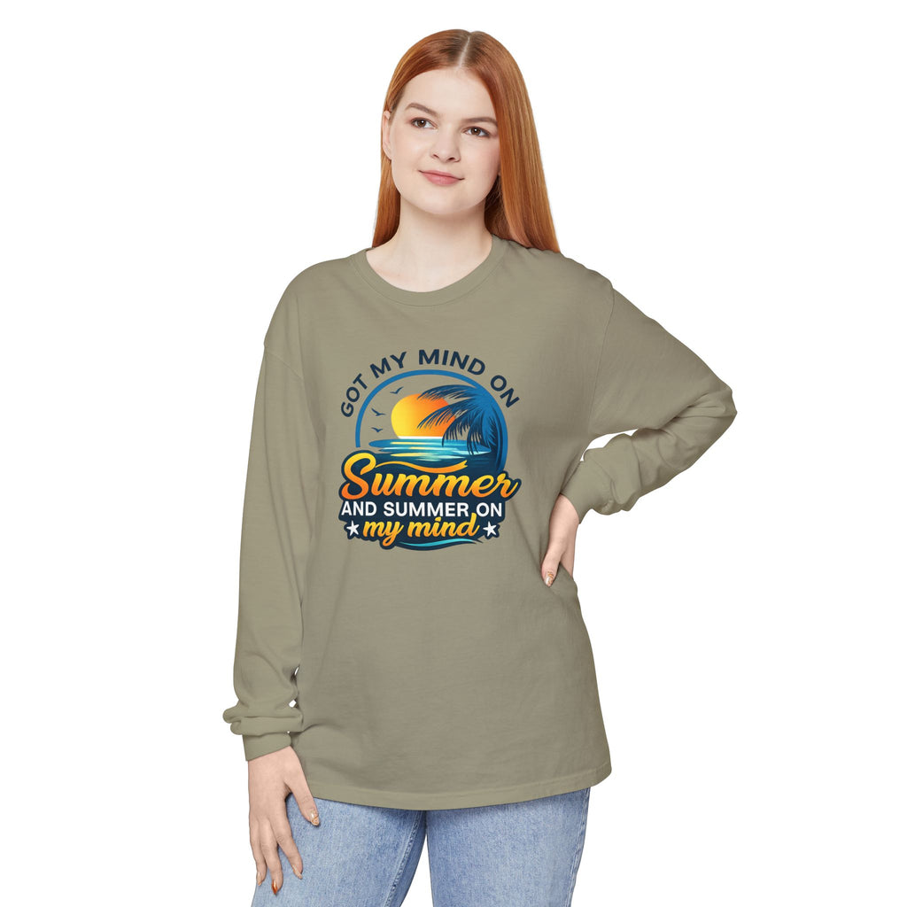 Summer On My Mind Long Sleeve Tee