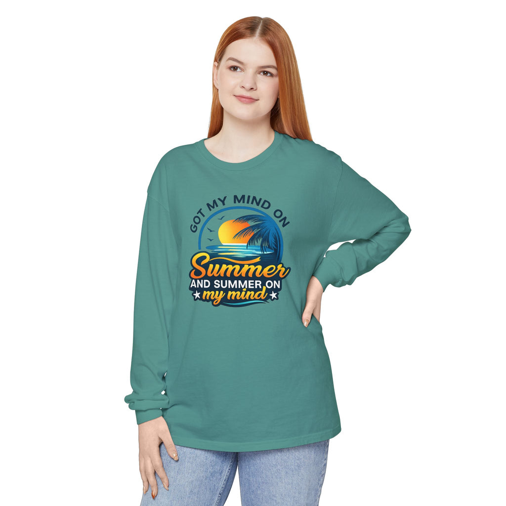 Summer On My Mind Long Sleeve Tee