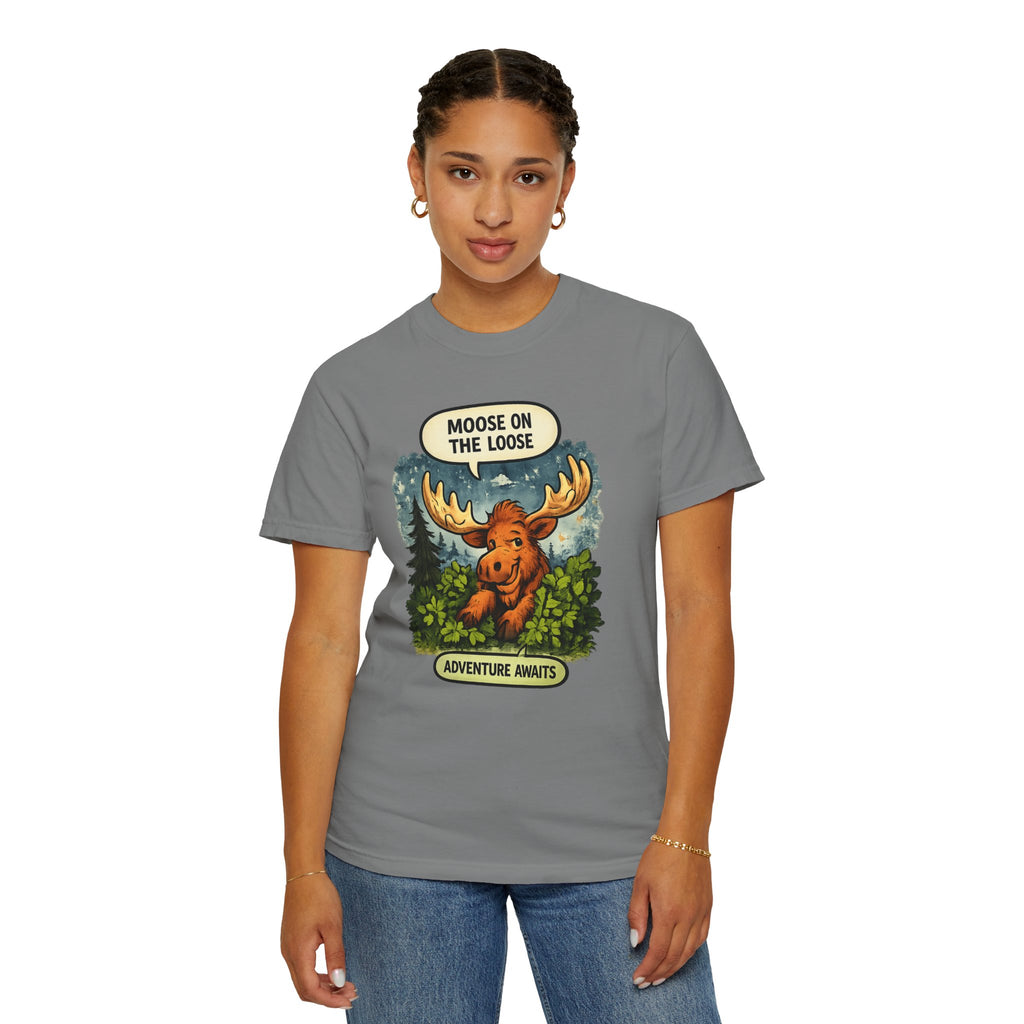 Moose On The Loose Adventure T-Shirt