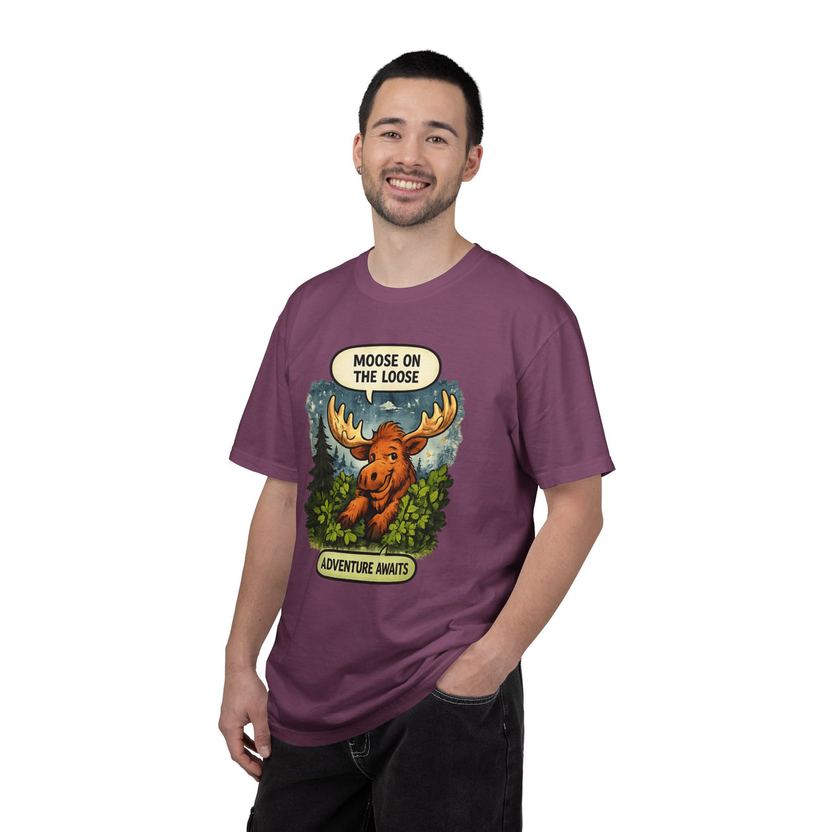Moose On The Loose Adventure T-Shirt