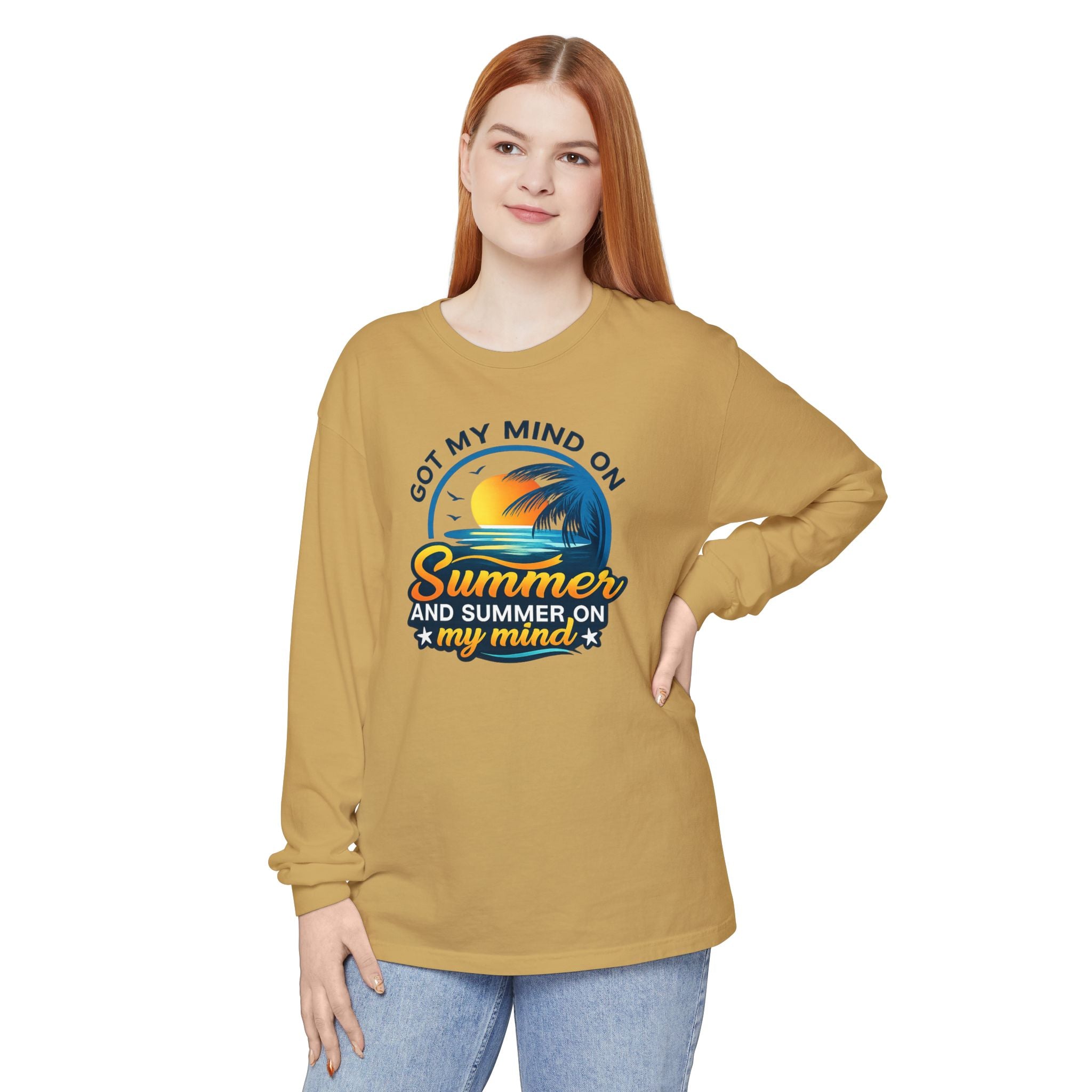 Summer On My Mind Long Sleeve Tee