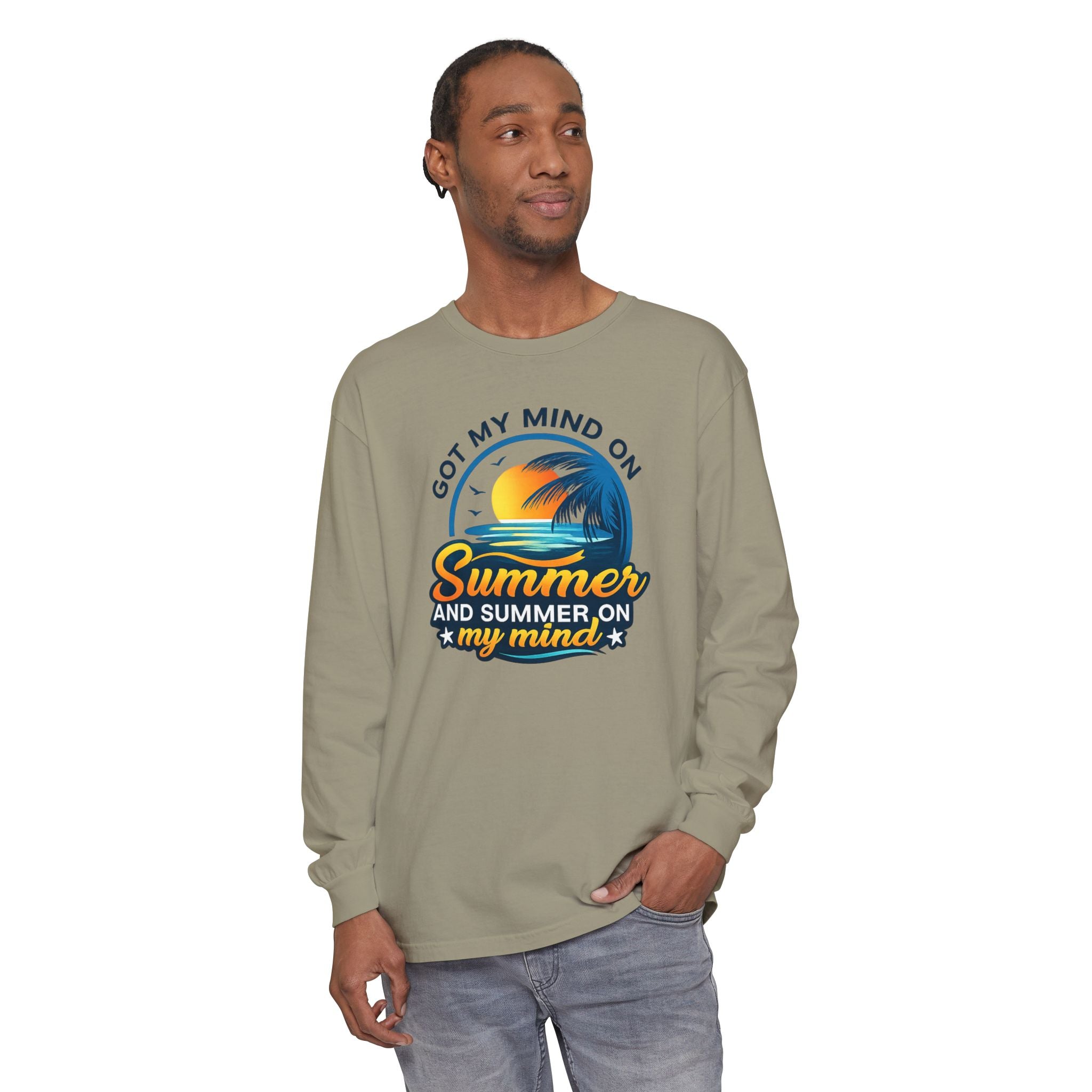 Summer On My Mind Long Sleeve Tee