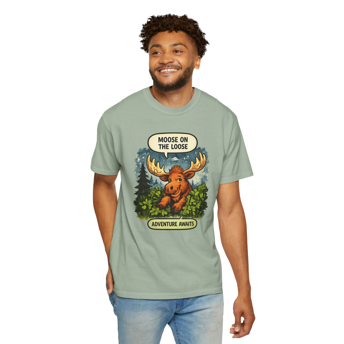 Moose On The Loose Adventure T-Shirt