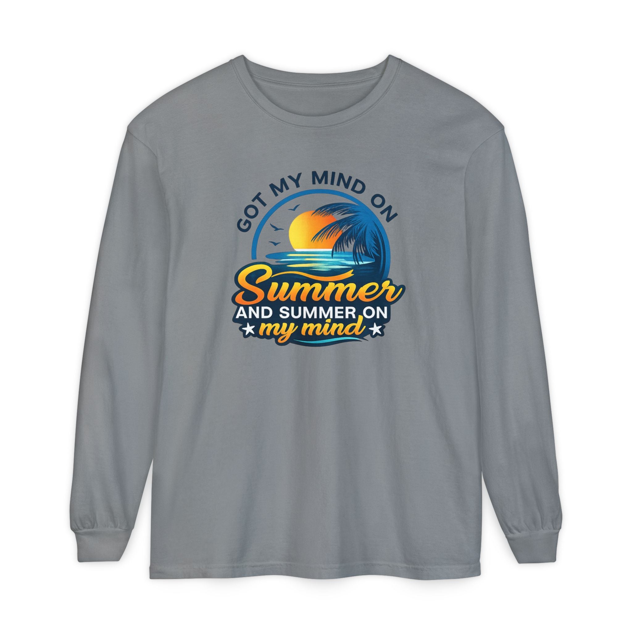 Summer On My Mind Long Sleeve Tee
