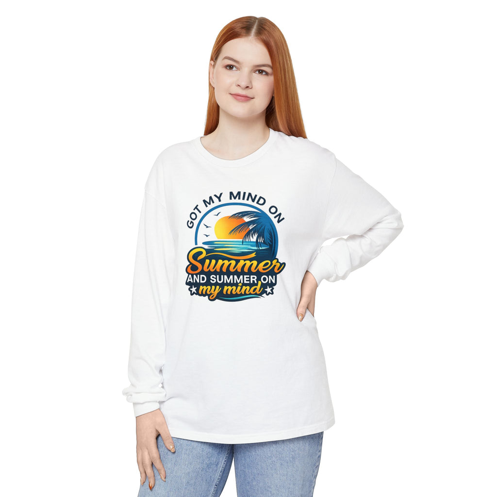 Summer On My Mind Long Sleeve Tee