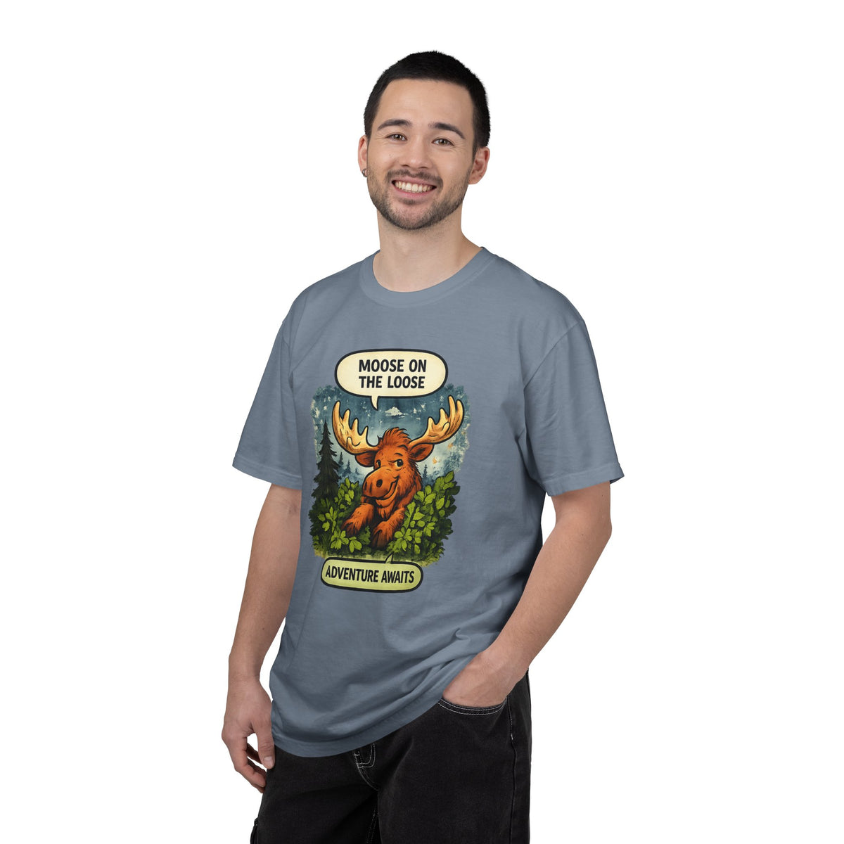 Moose On The Loose Adventure T-Shirt