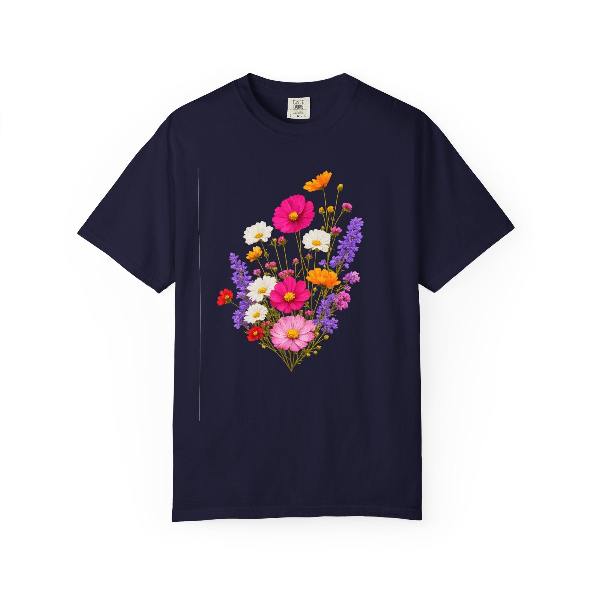 Floral Bouquet T-Shirt — Vintage Wildflower Garden Tee