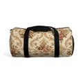 Vintage Floral Duffel Bag — Cream Rose Travel Gym Bag