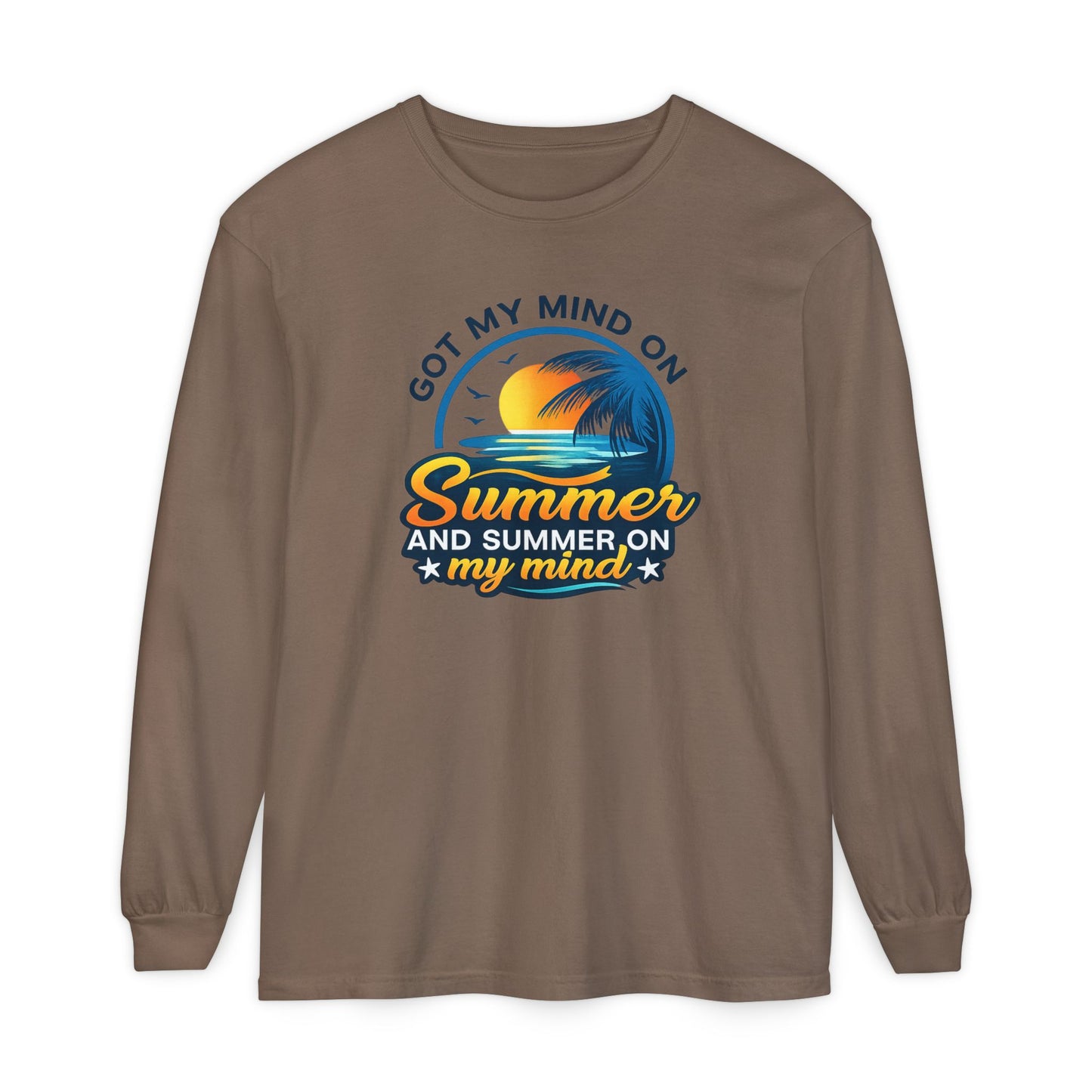 Summer On My Mind Long Sleeve Tee
