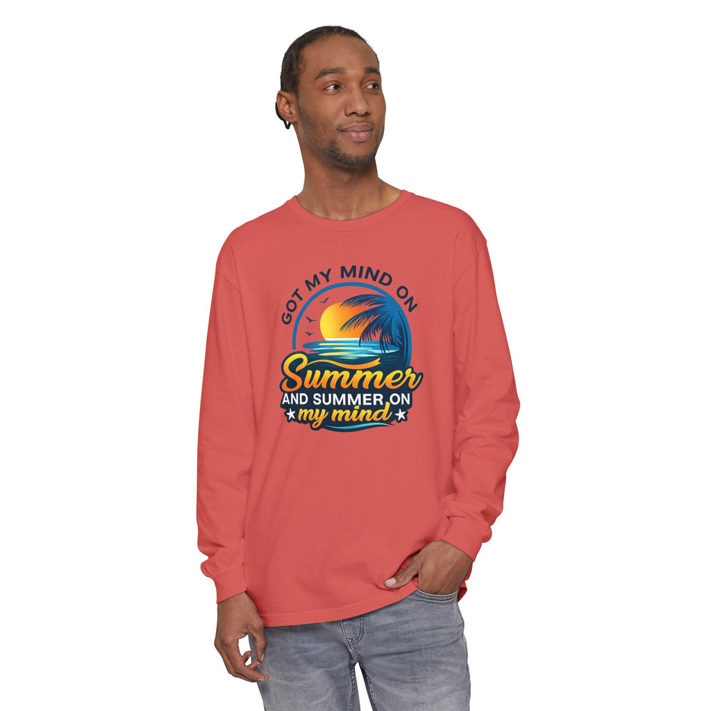 Summer On My Mind Long Sleeve Tee