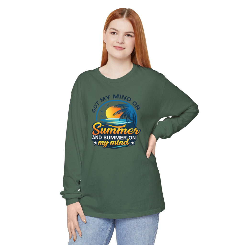 Summer On My Mind Long Sleeve Tee