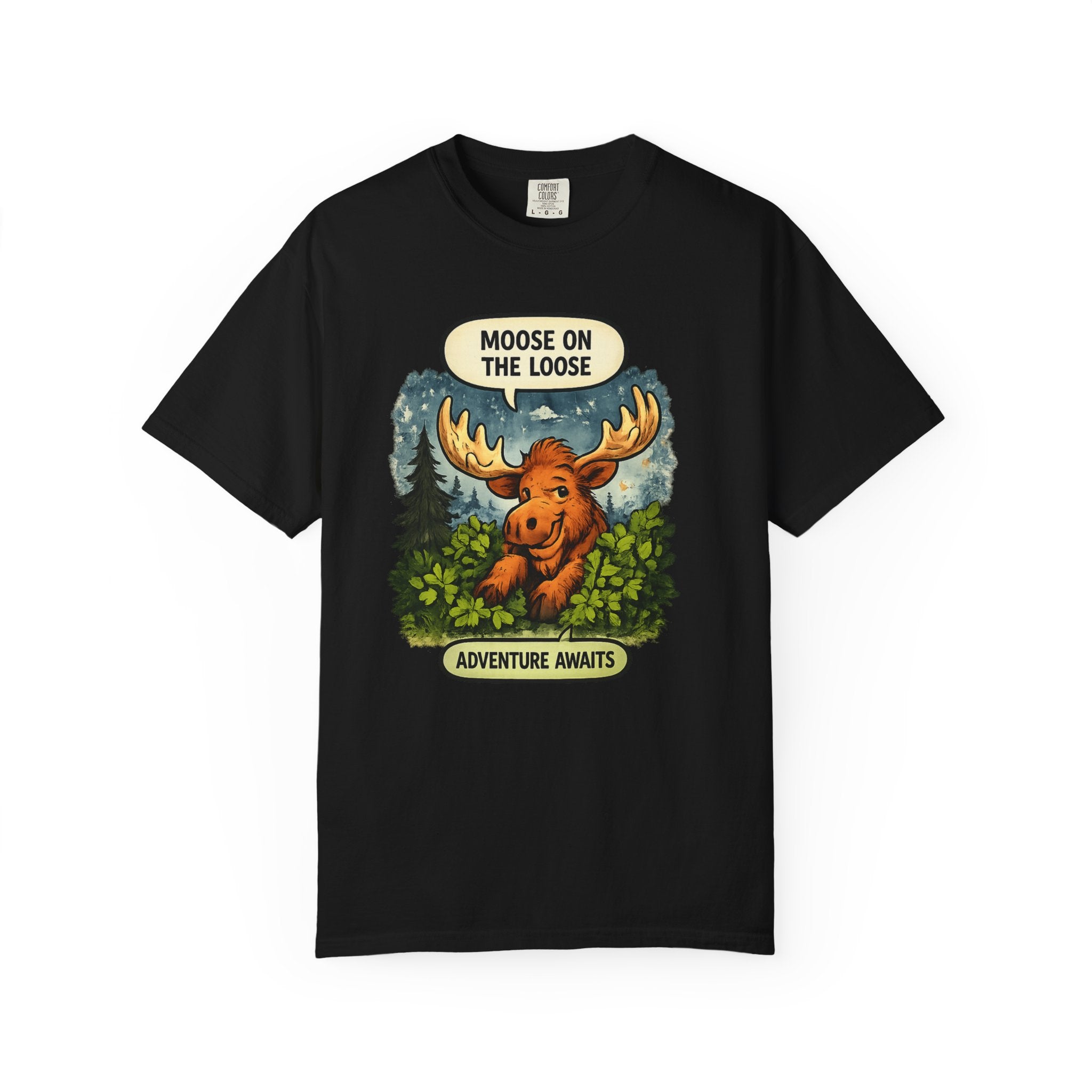 Moose On The Loose Adventure T-Shirt