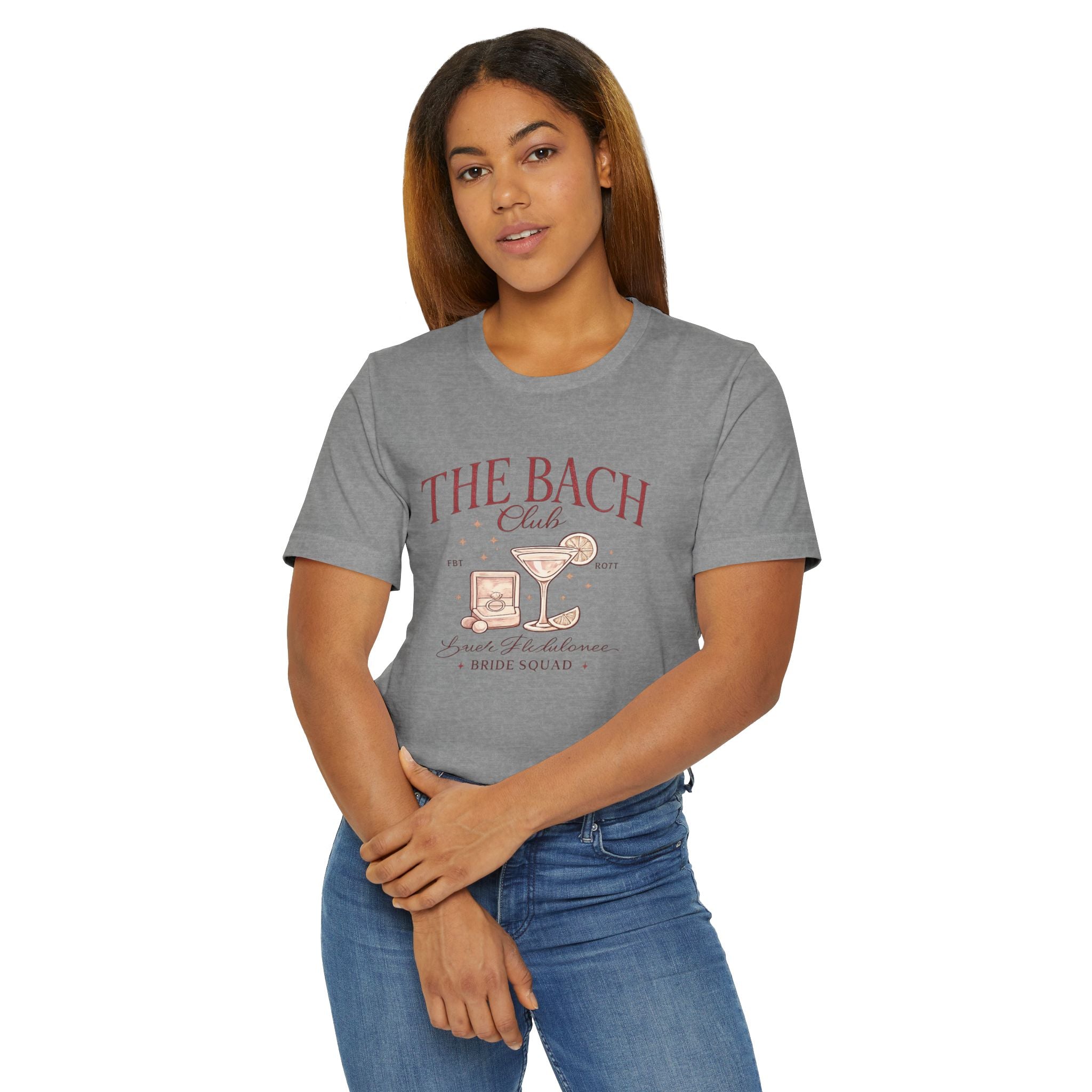 Bach Club Bride Squad T-Shirt — Bachelorette Party Cocktail Tee