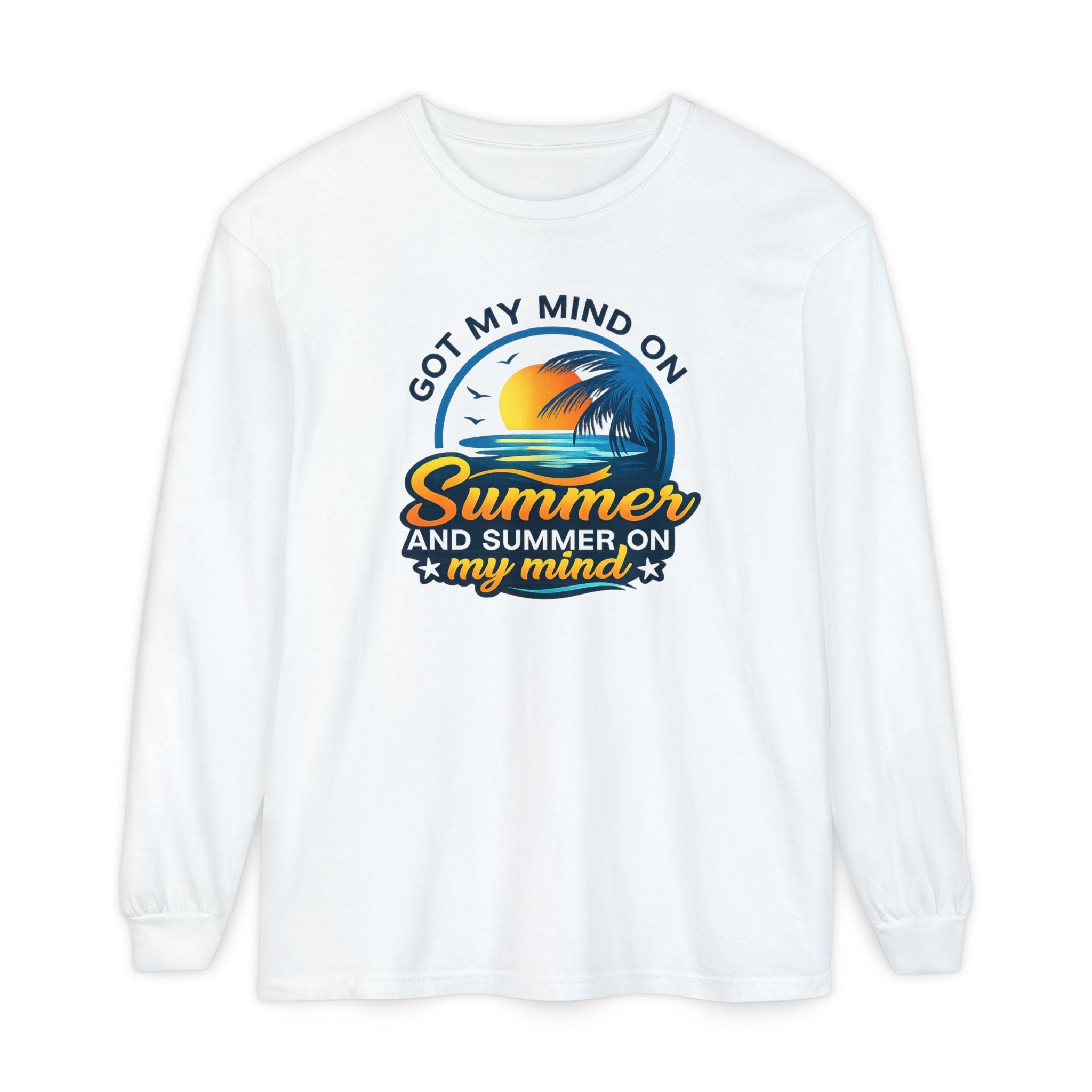Summer On My Mind Long Sleeve Tee