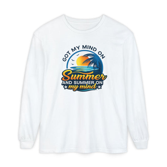 Summer On My Mind Long Sleeve Tee