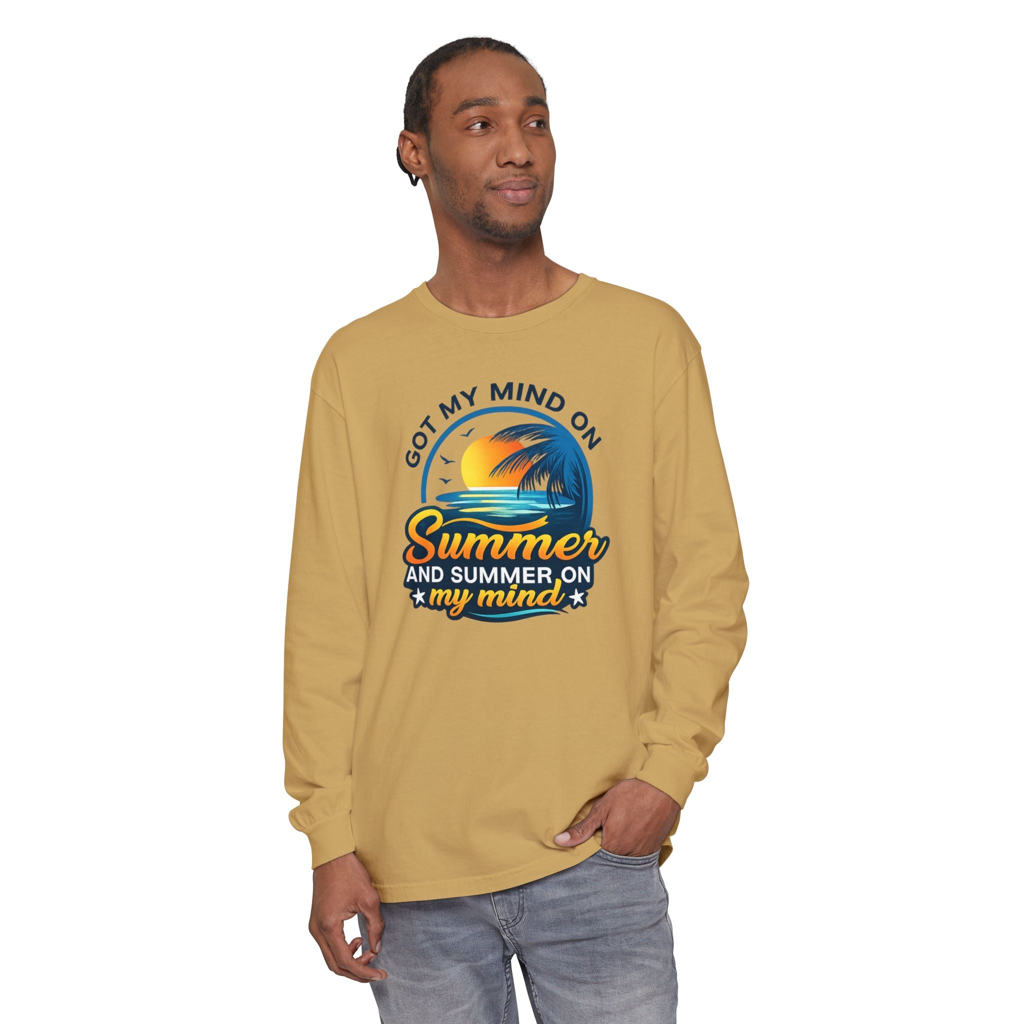 Summer On My Mind Long Sleeve Tee