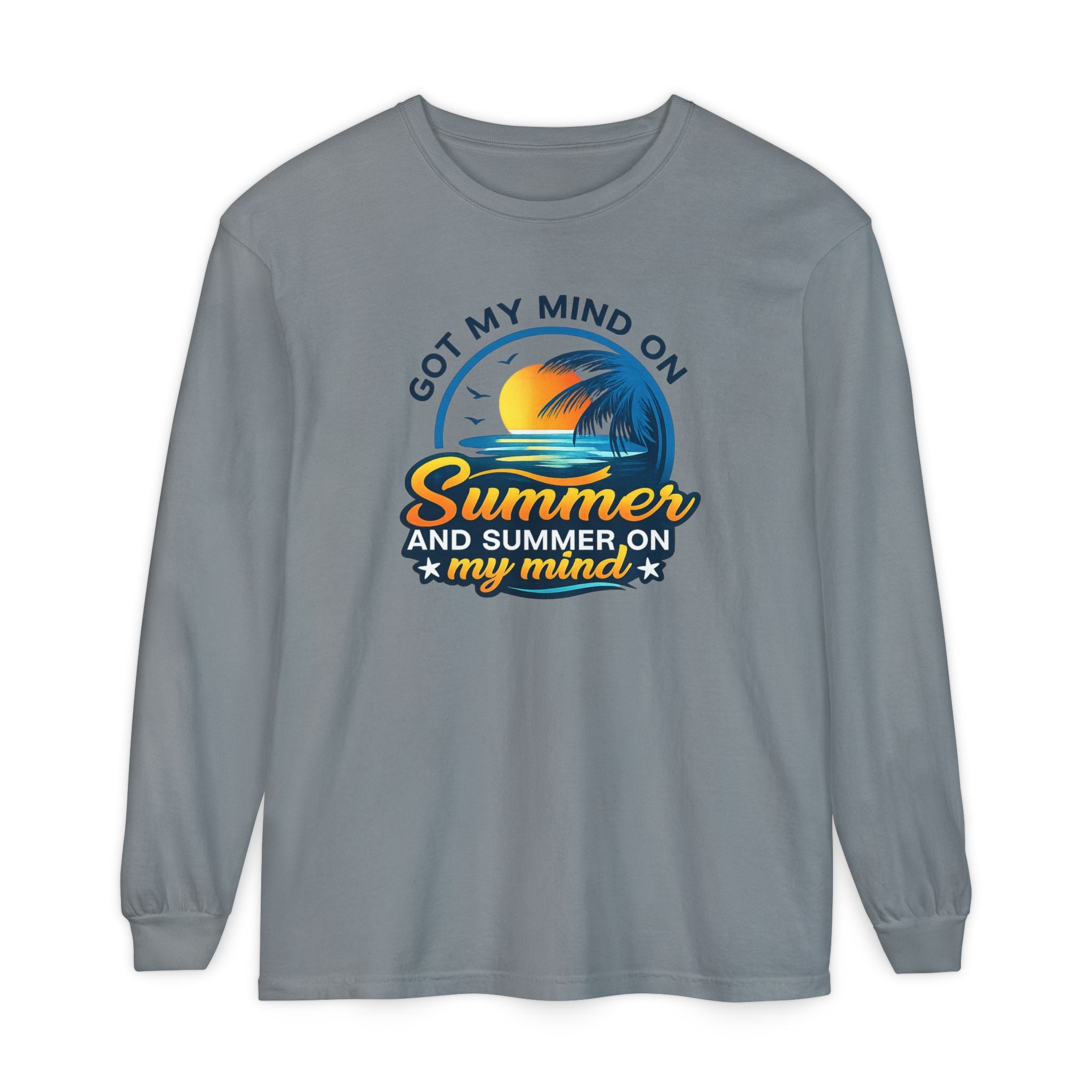 Summer On My Mind Long Sleeve Tee