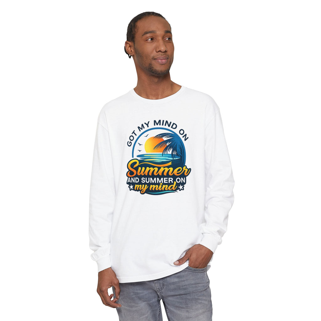 Summer On My Mind Long Sleeve Tee