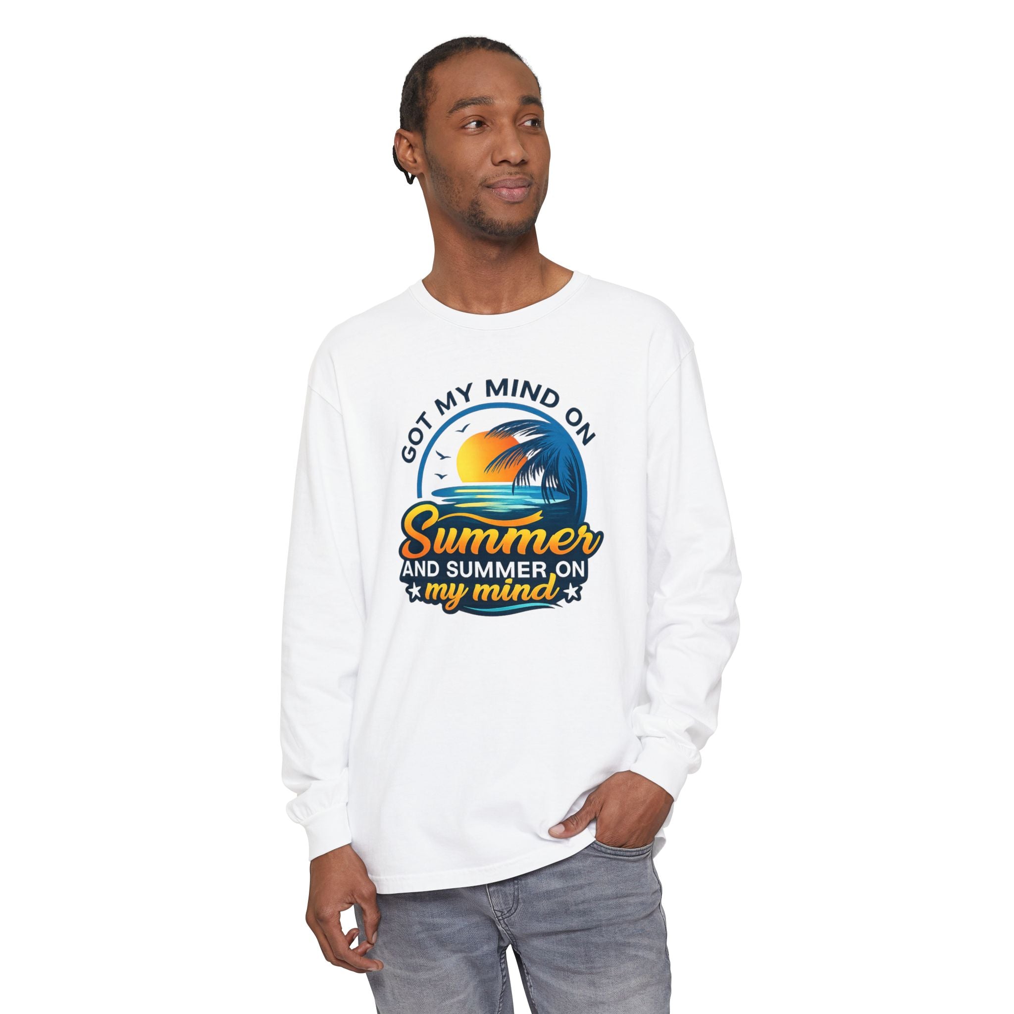 Summer On My Mind Long Sleeve Tee